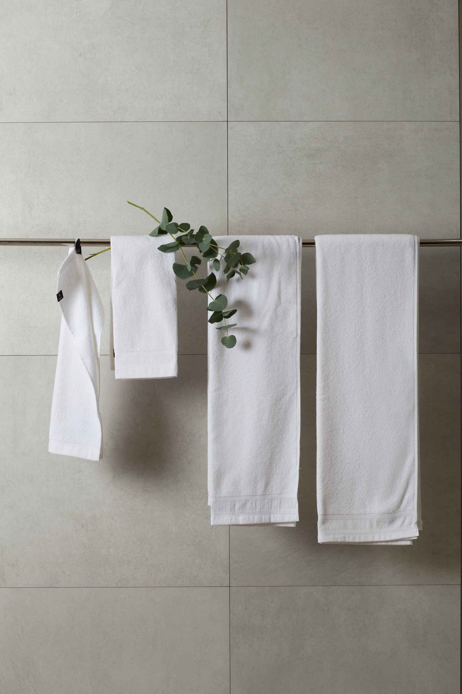 Himla Lina Håndkle Hvit 70x140