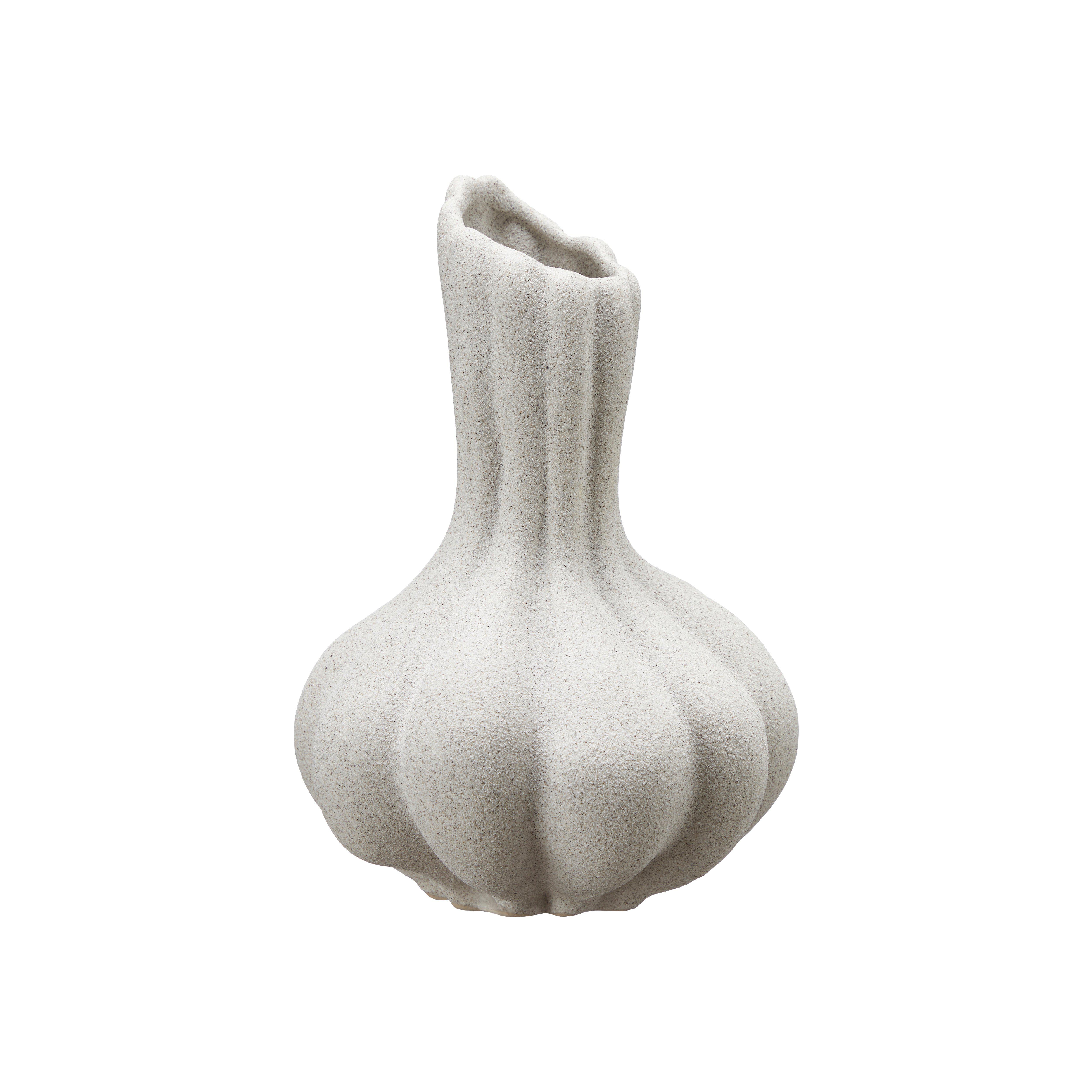 Dahlia Vas White Melange 30cm