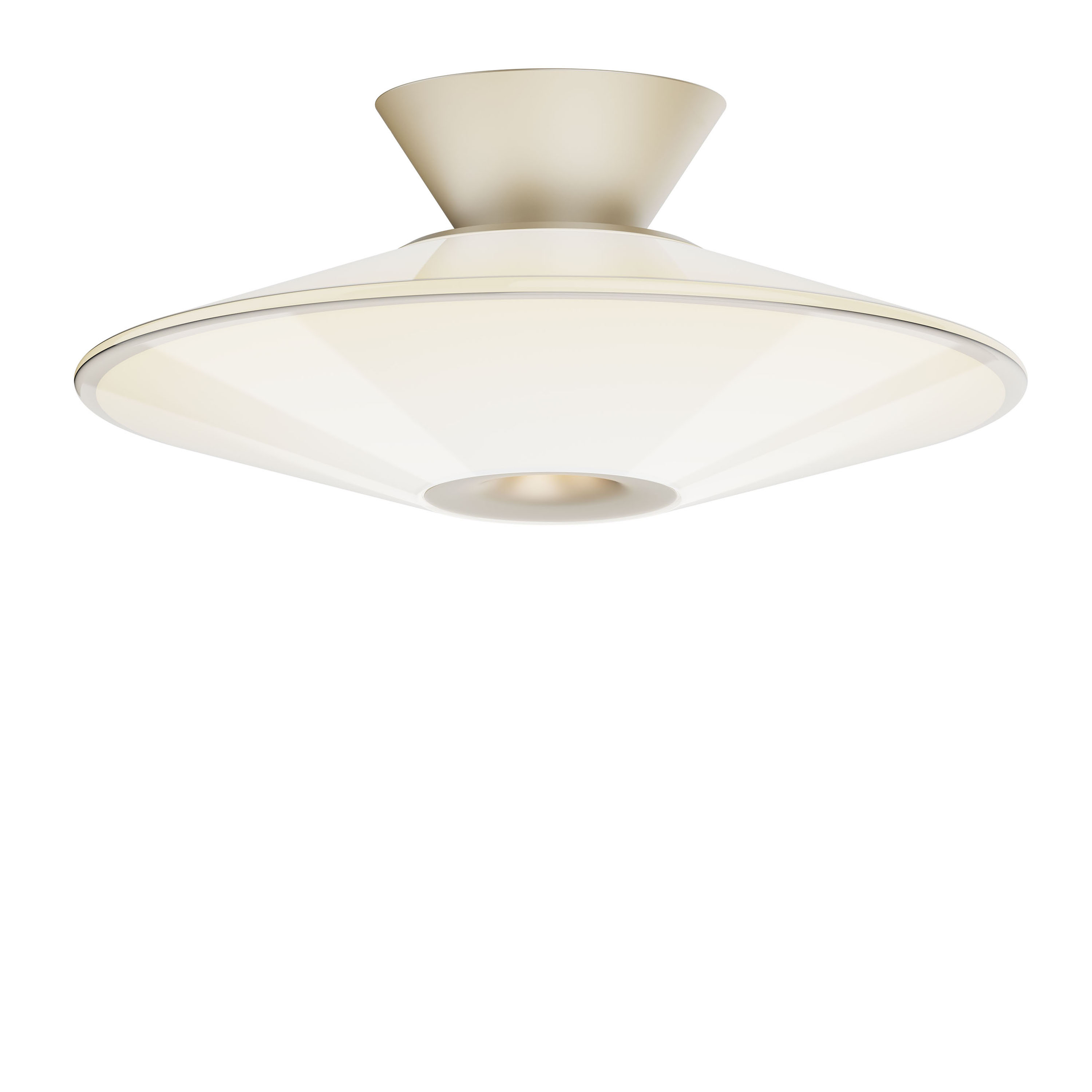 Solene C Taklampe Hvit/Soft Ivory Large