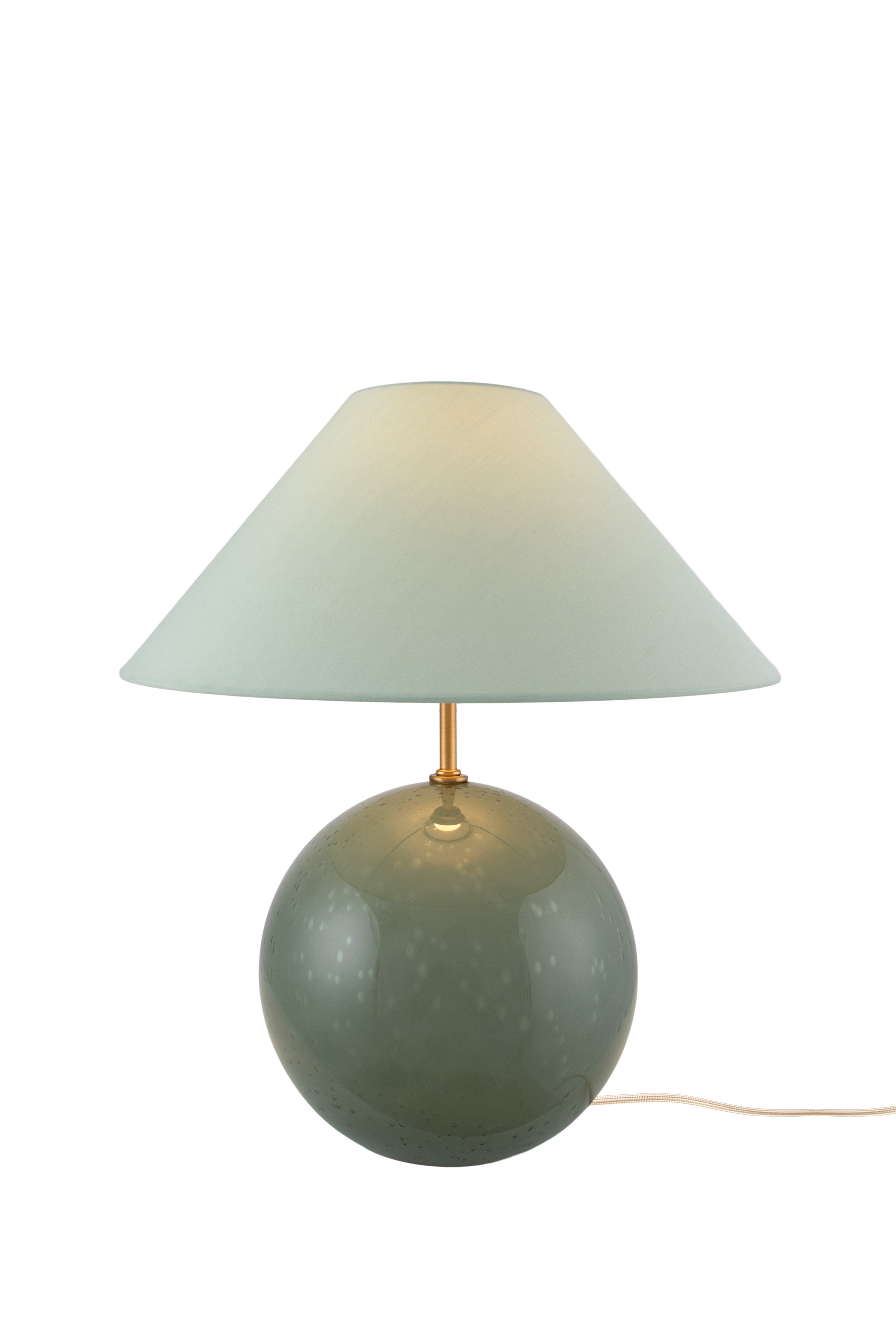 Iris Bordslampa Grön 35cm