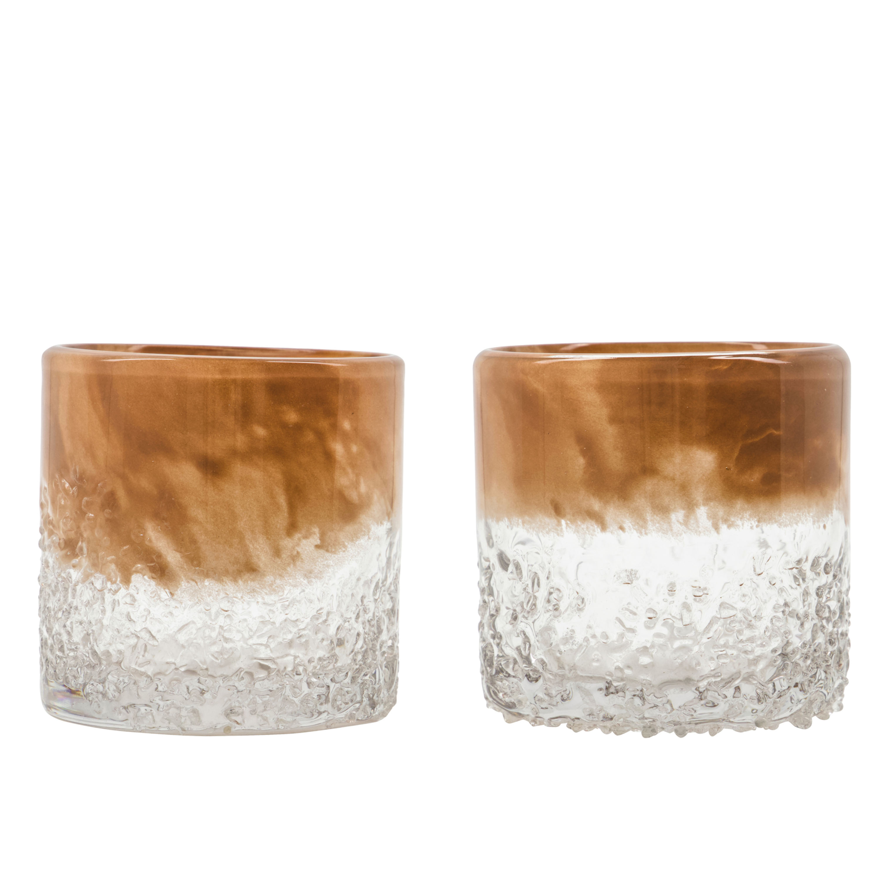 Teagan Ljuslykta Caramel 2-pack