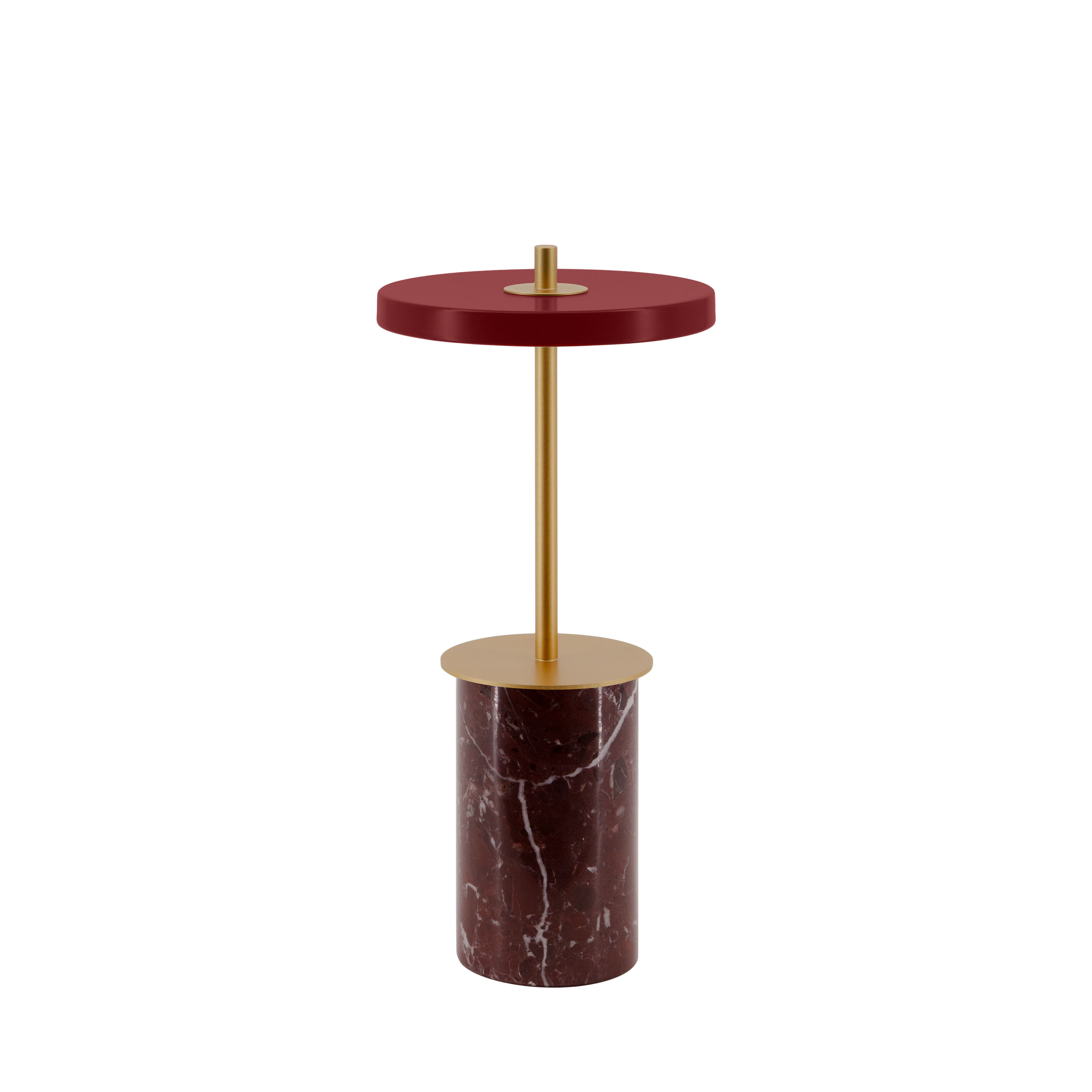 Umage Asteria Move Mini Tragbare Tischlampe Red Marble