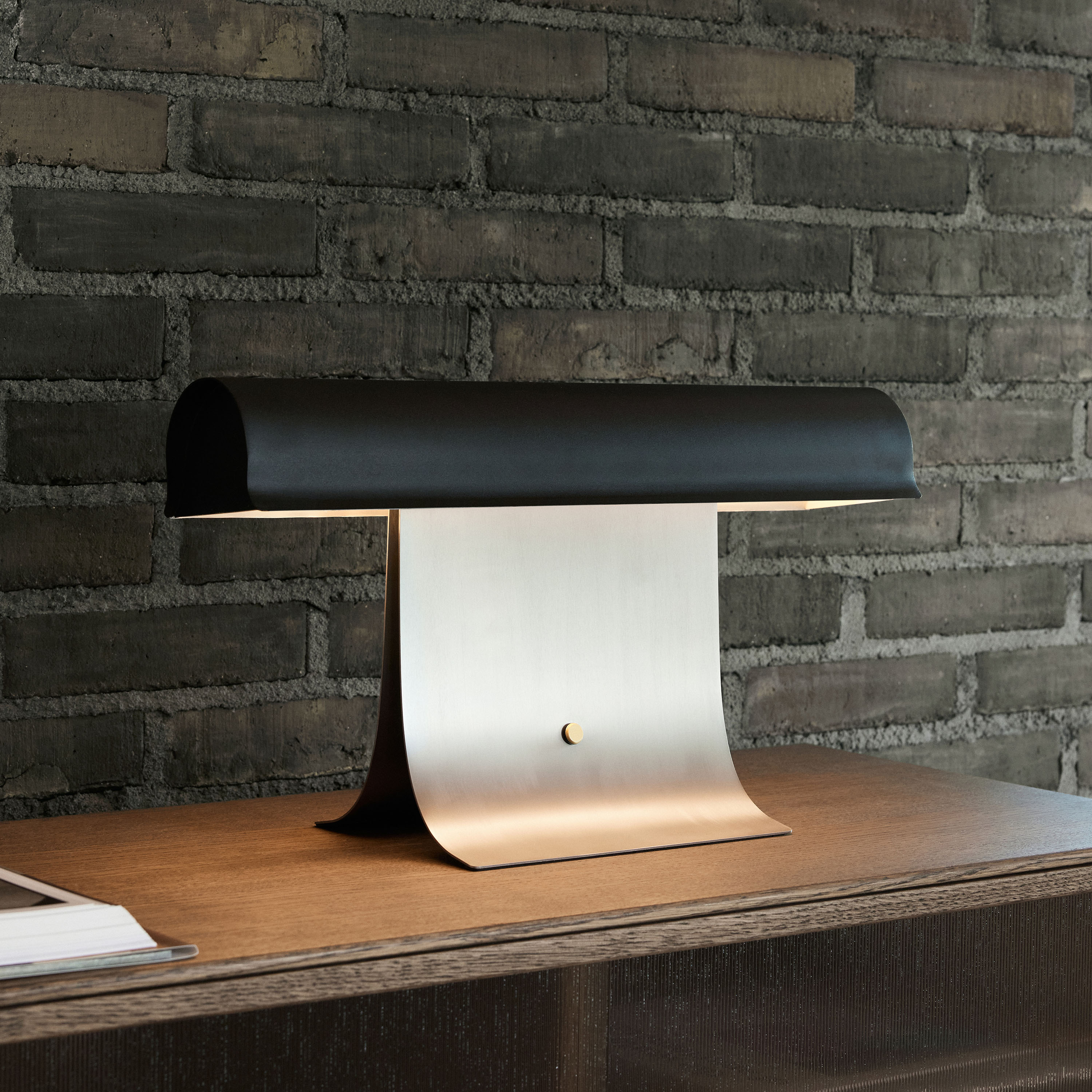 Northern Archive Pöytälamppu Black Steel 50cm