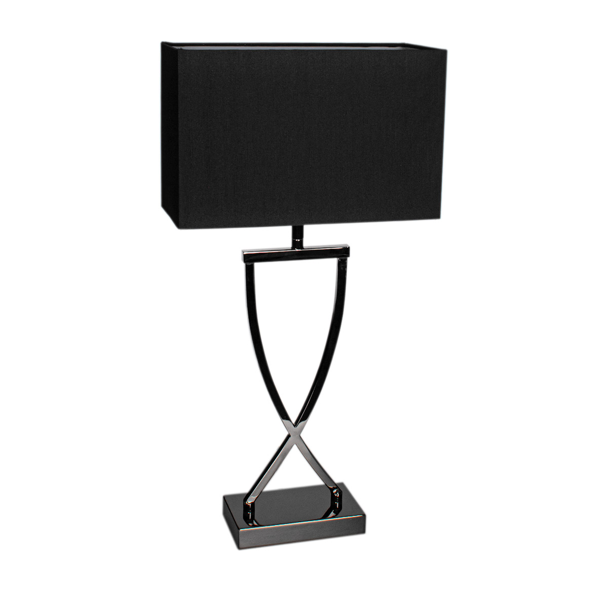 By Rydéns - Omega Tischlampe Schwarz Chrom 52cm - Tischlampen
