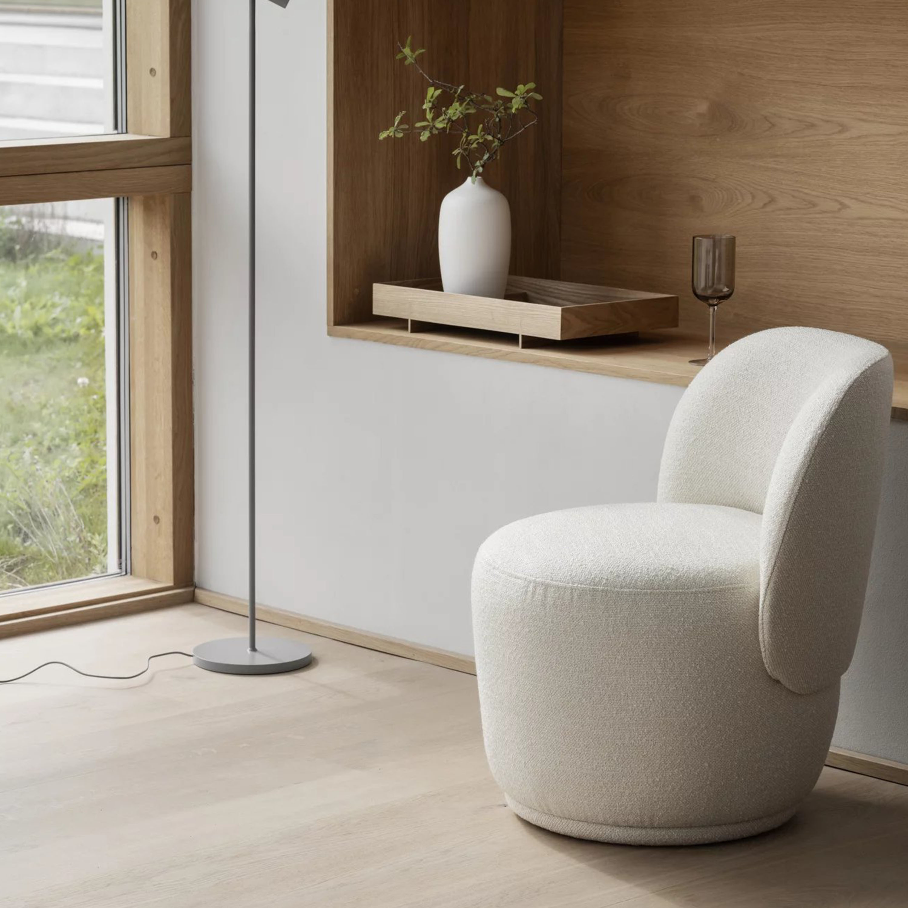 Blomus Kuon Loungestol Boucla Beige