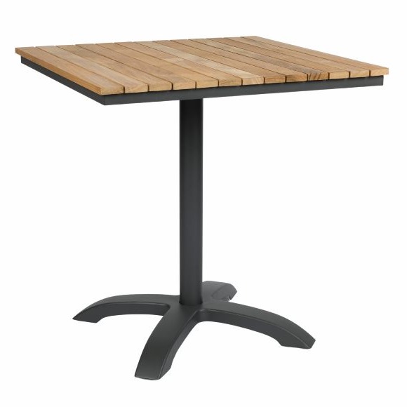 Mood Cafétisch Teak 70x70