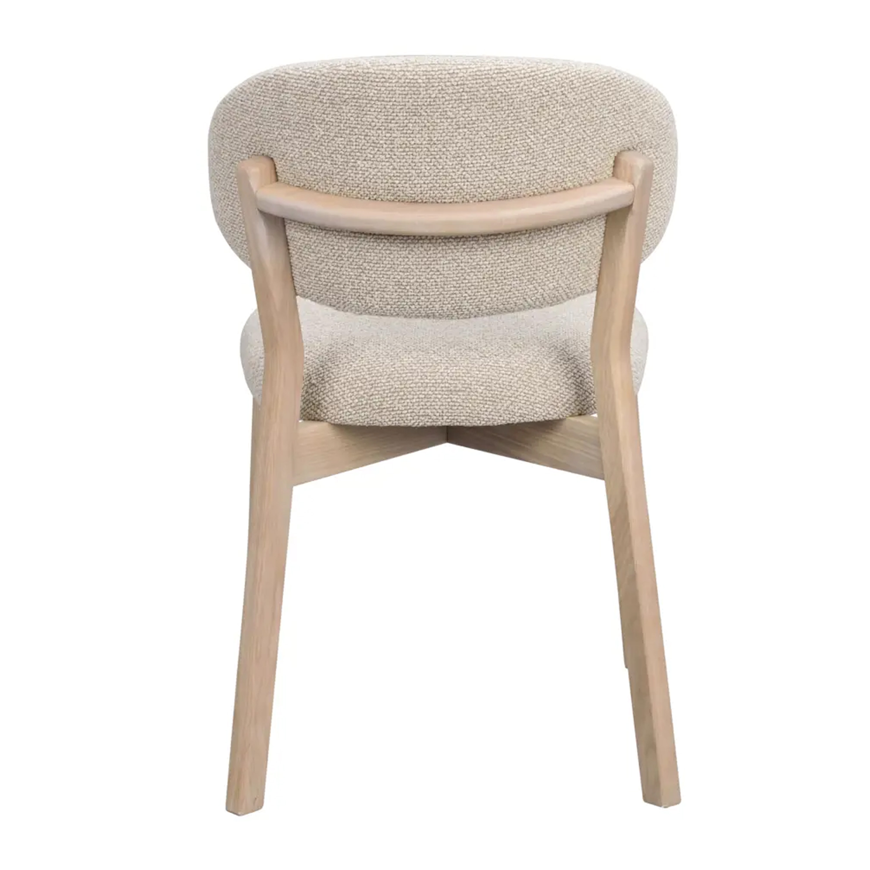 Rowico Home Patterson Esszimmerstuhl Beige/Weiß pigmentierte Eiche