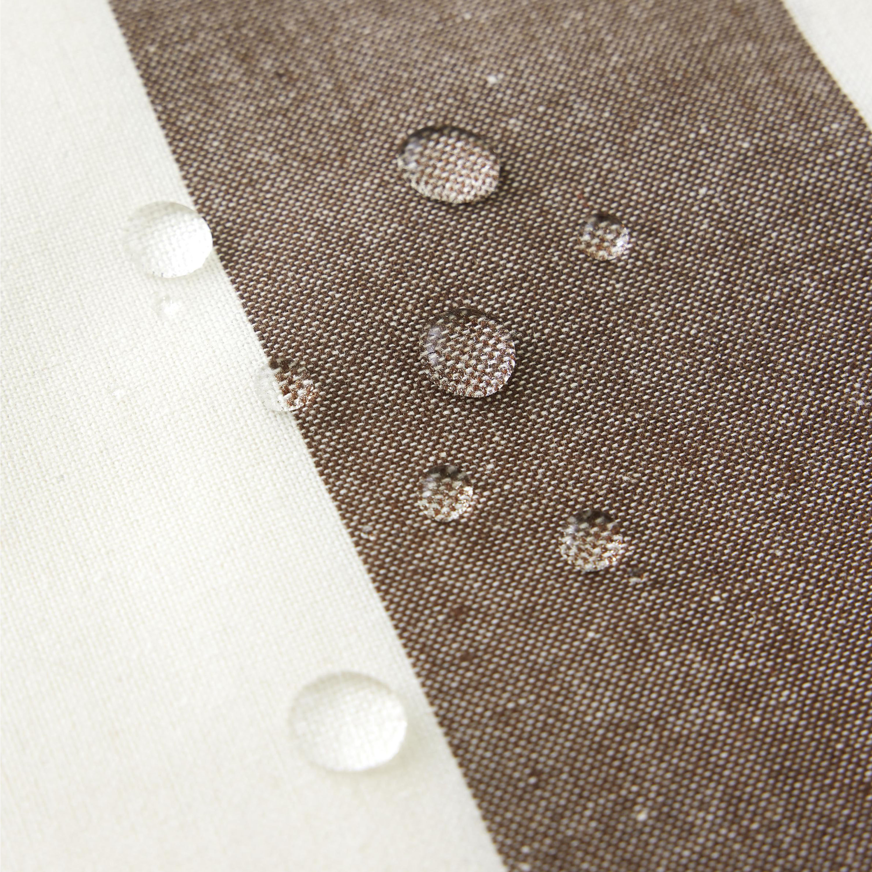 Jakobsdals Striato voksduk brun 140x260