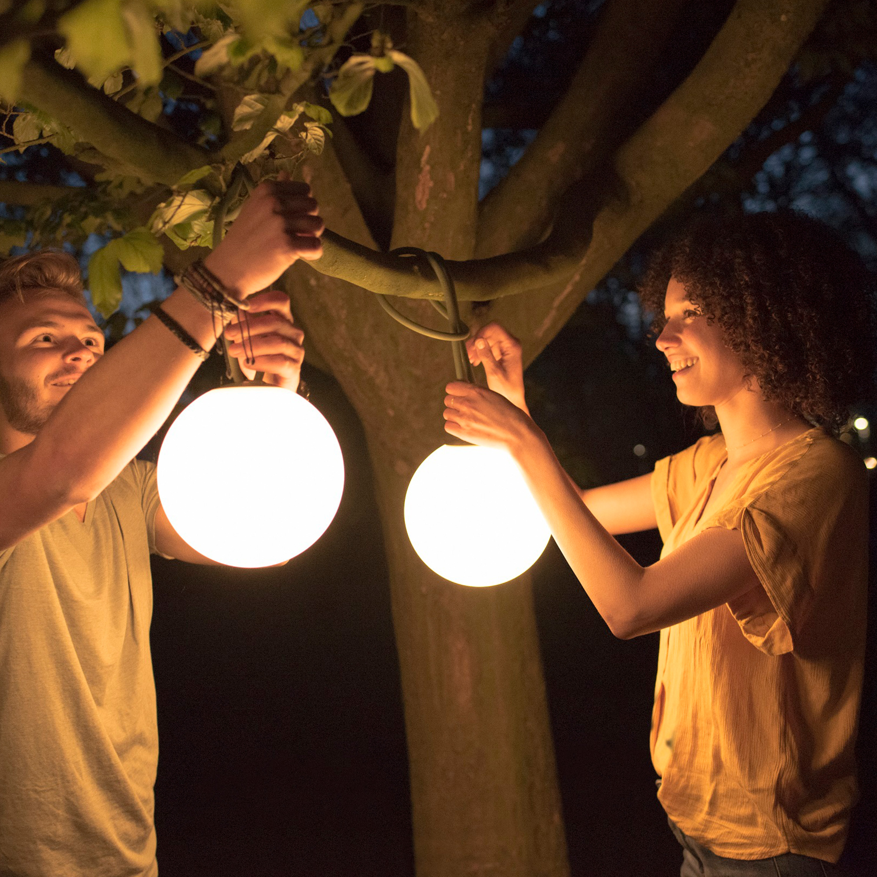 Fatboy Bolleke Portabel Lampa Light Grey