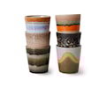 70s Ceramics Kaffekopp Elements 6-pack