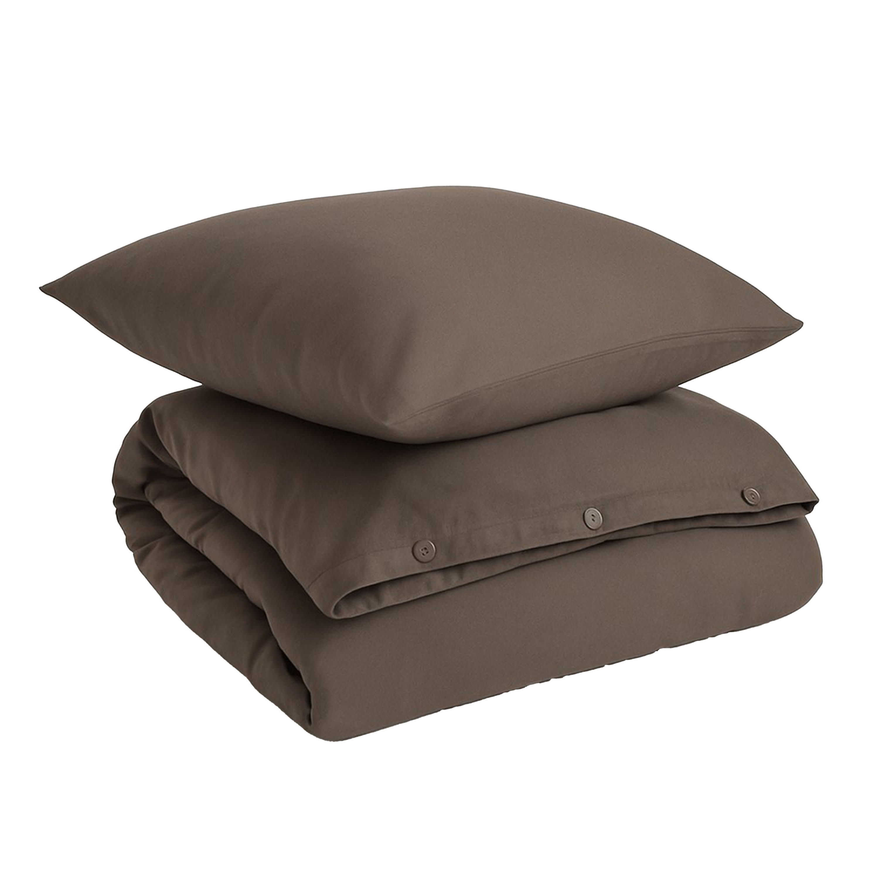 Movesgood Bamboo Sengesett Mud 220x220/50x60