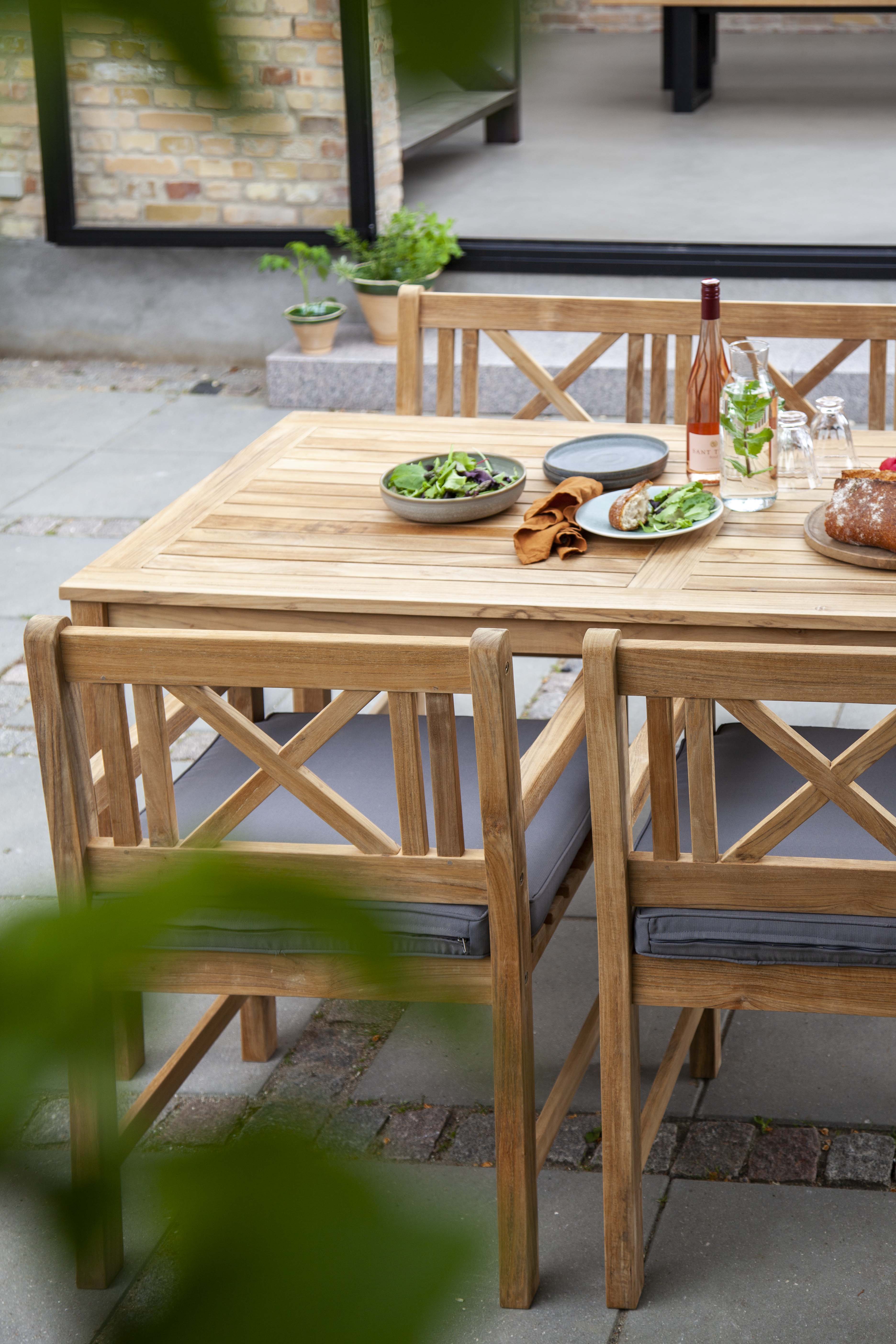 Cinas Rosenborg lenestol teak