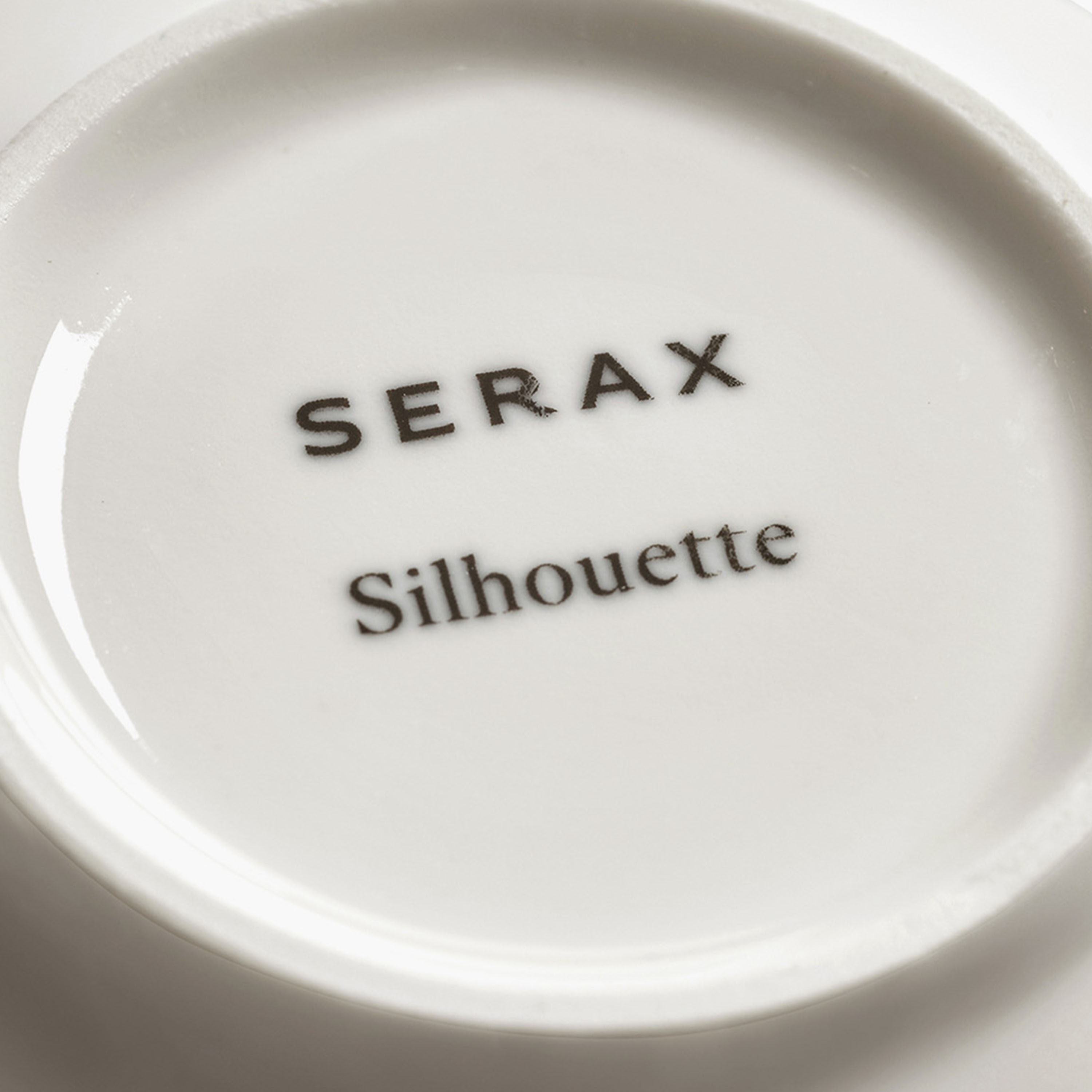 Serax Silhouette Fat till Kaffekopp White Ø12 4-pack