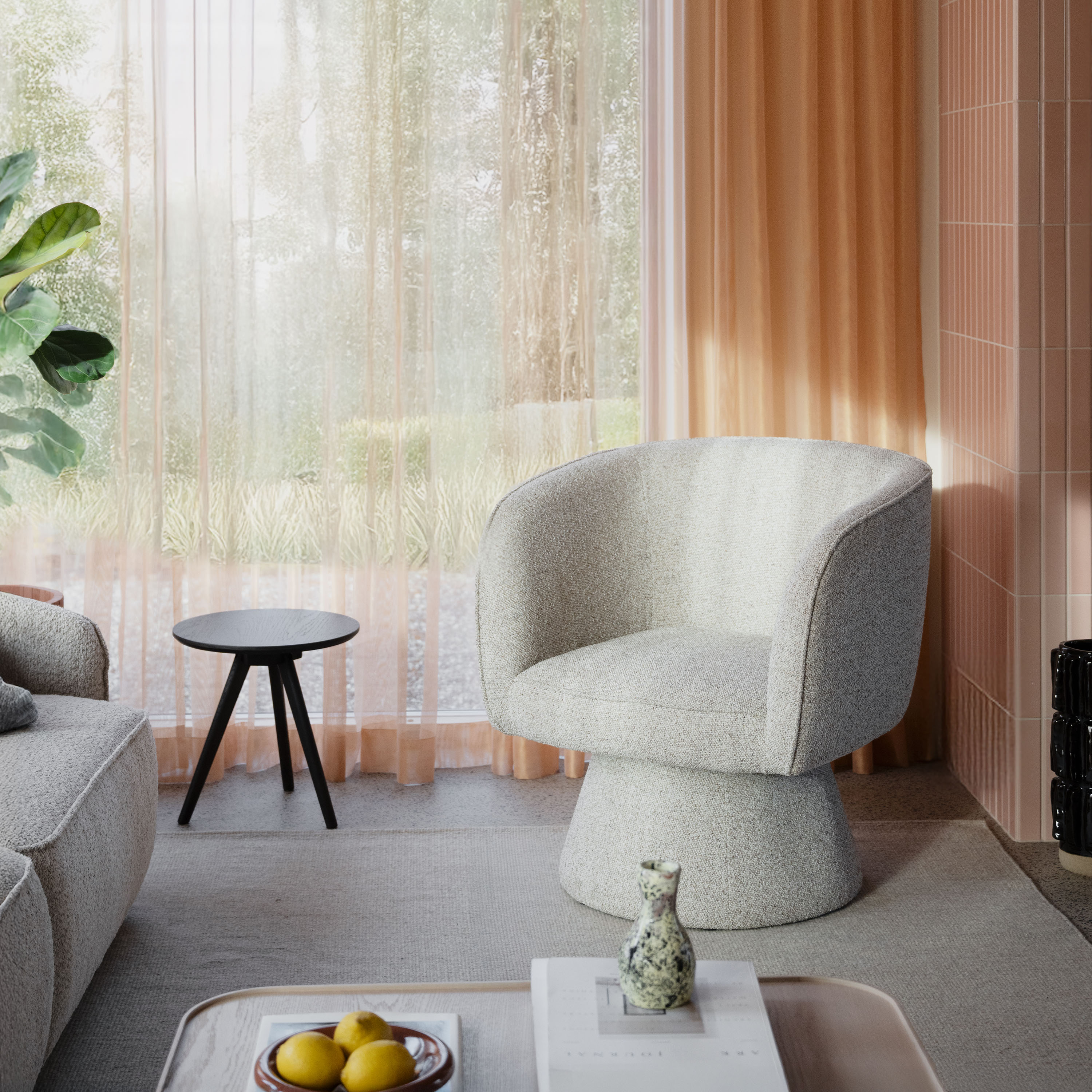 Rowico Home Shoreham Sessel Beige