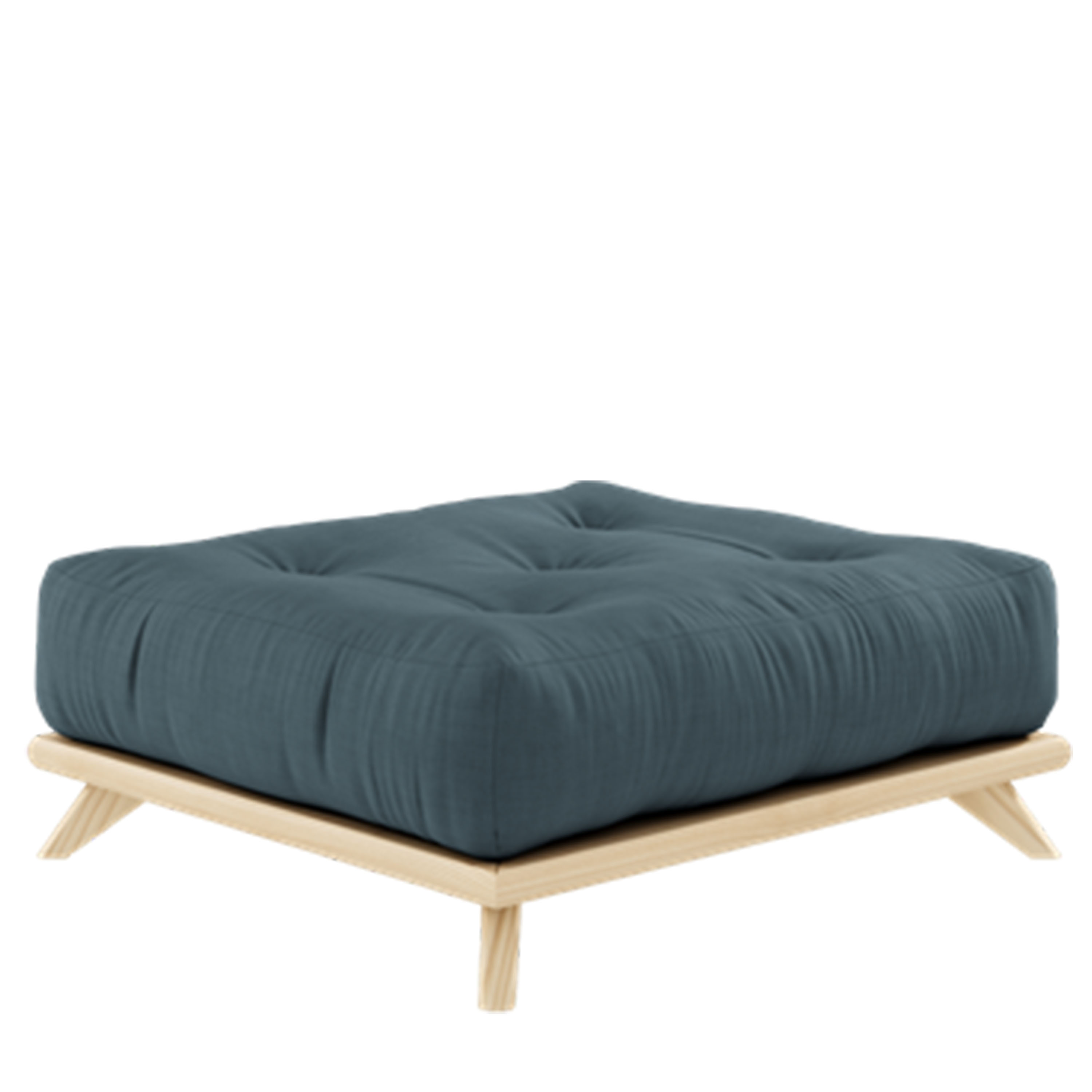 Senza Fotpall Natur/Petrol Blue
