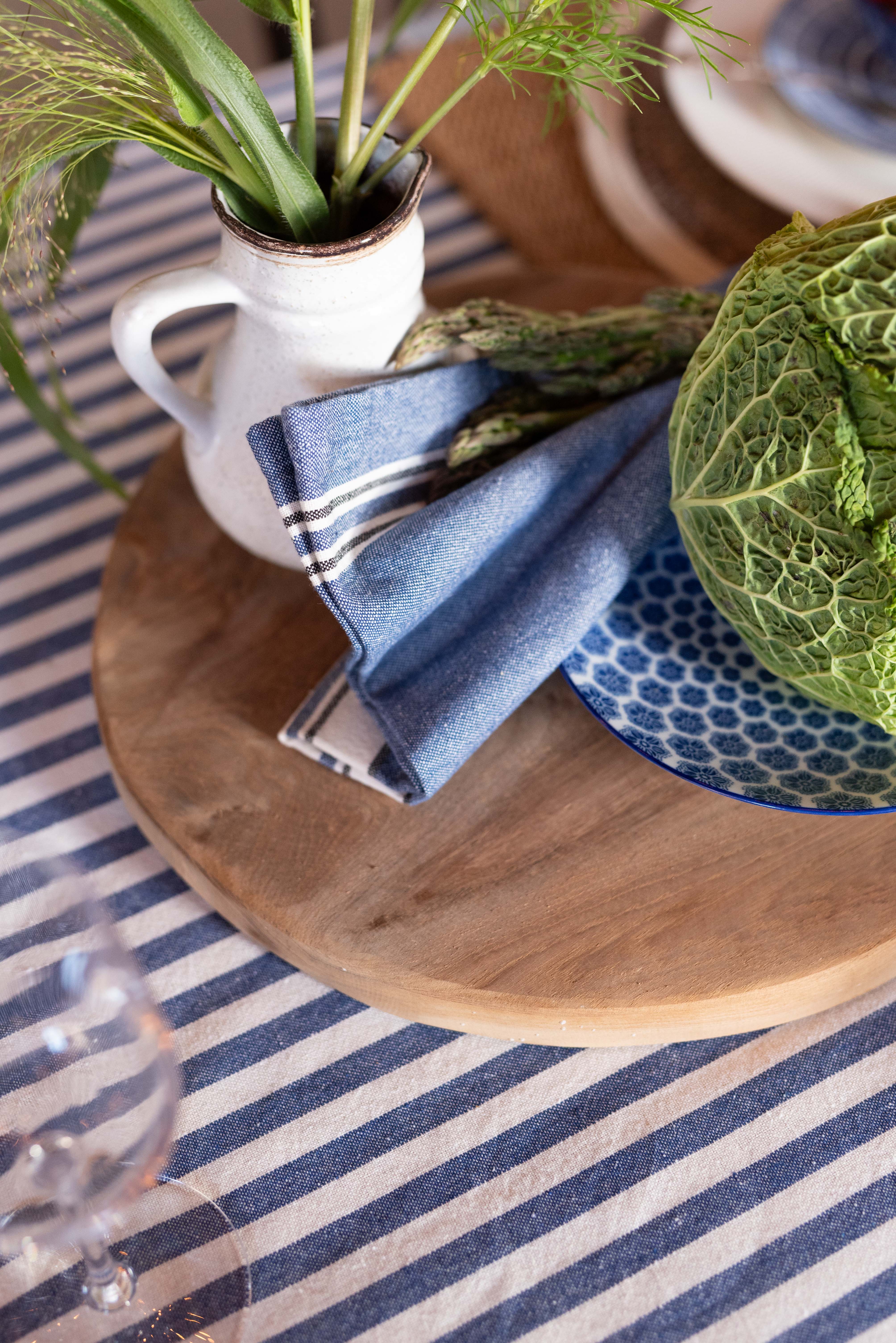 Fondaco Ines Duk Denim 140x300