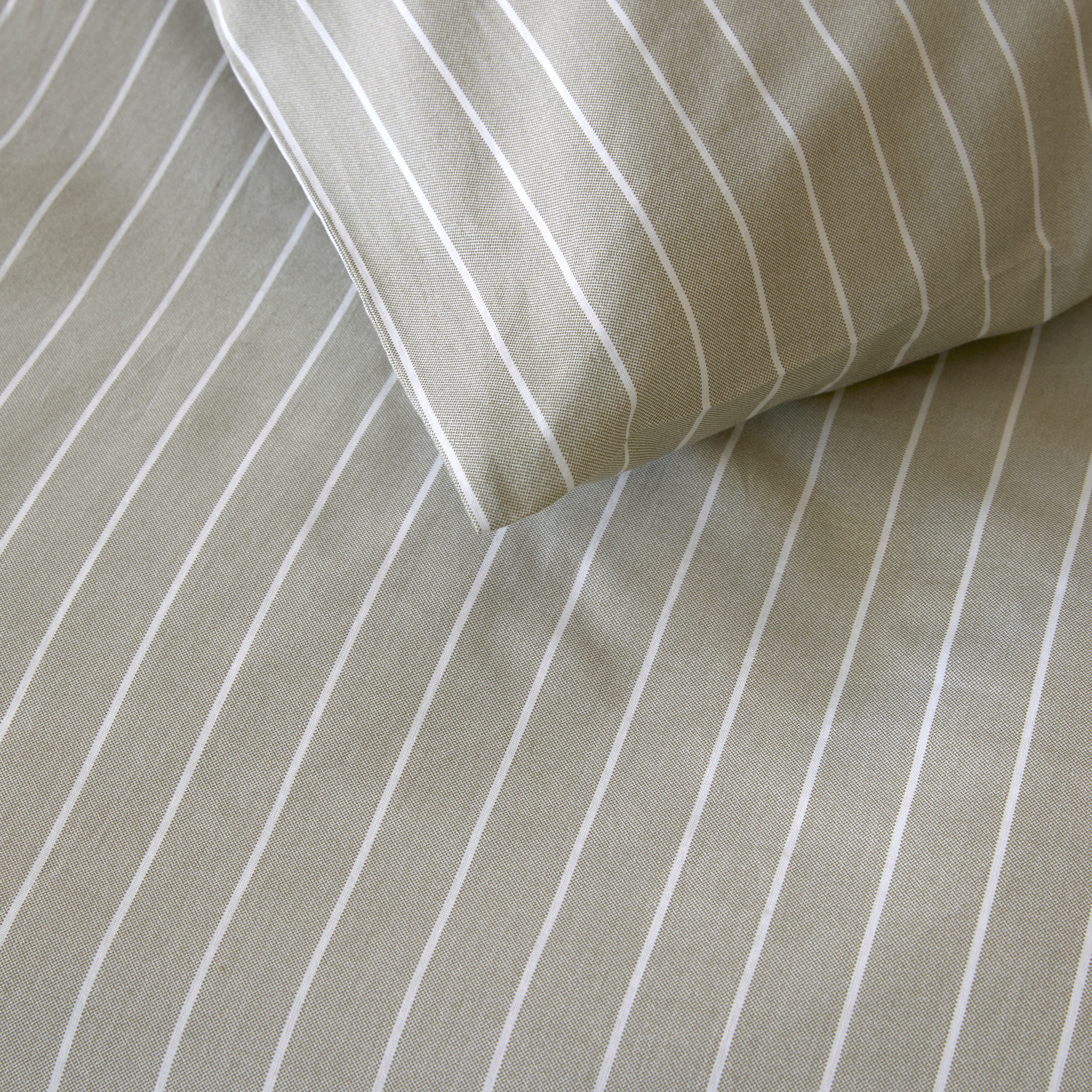 Høie Pia 2-delt dynesett Olivengrønn