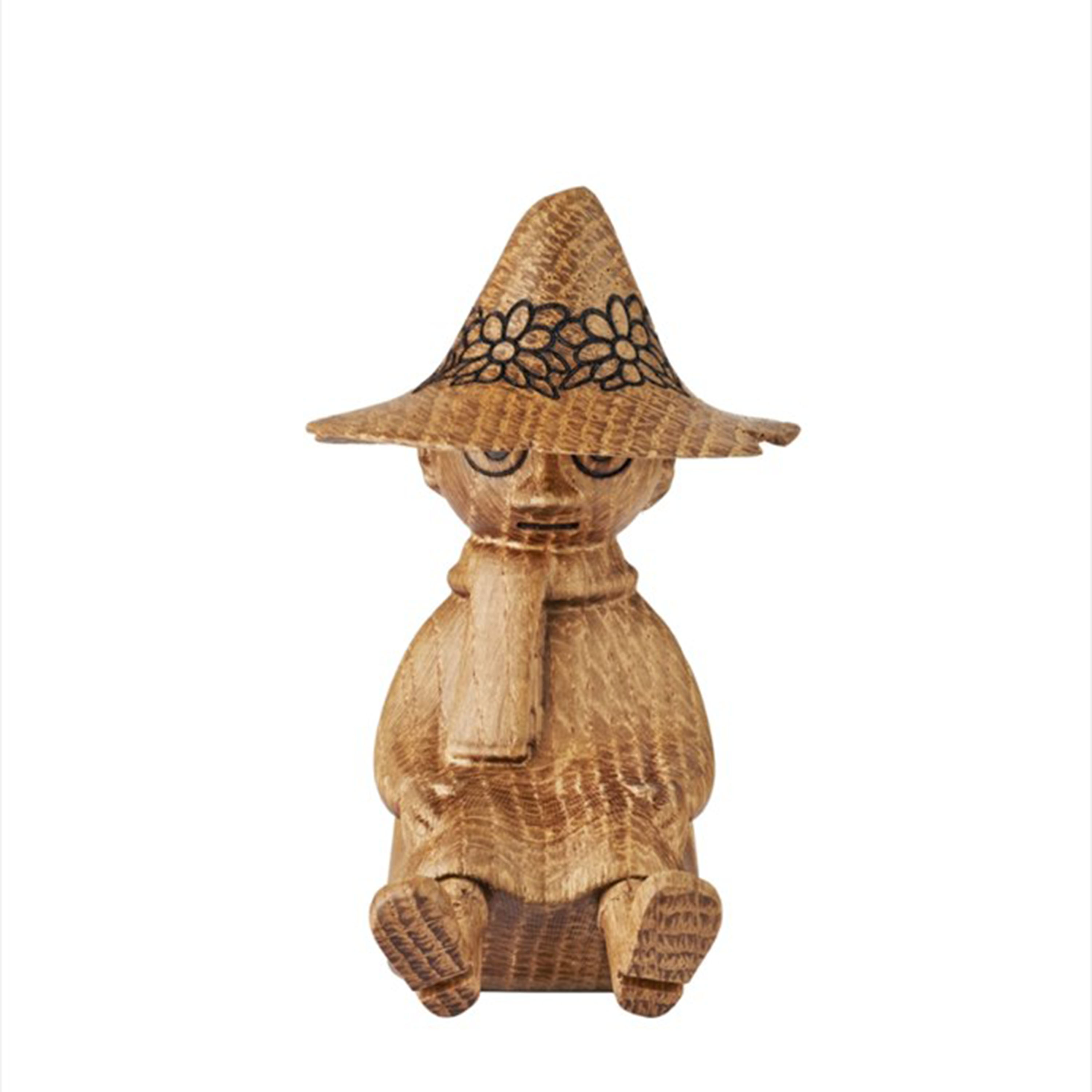 Mumin Holzdekoration Schnupferich Eiche Small