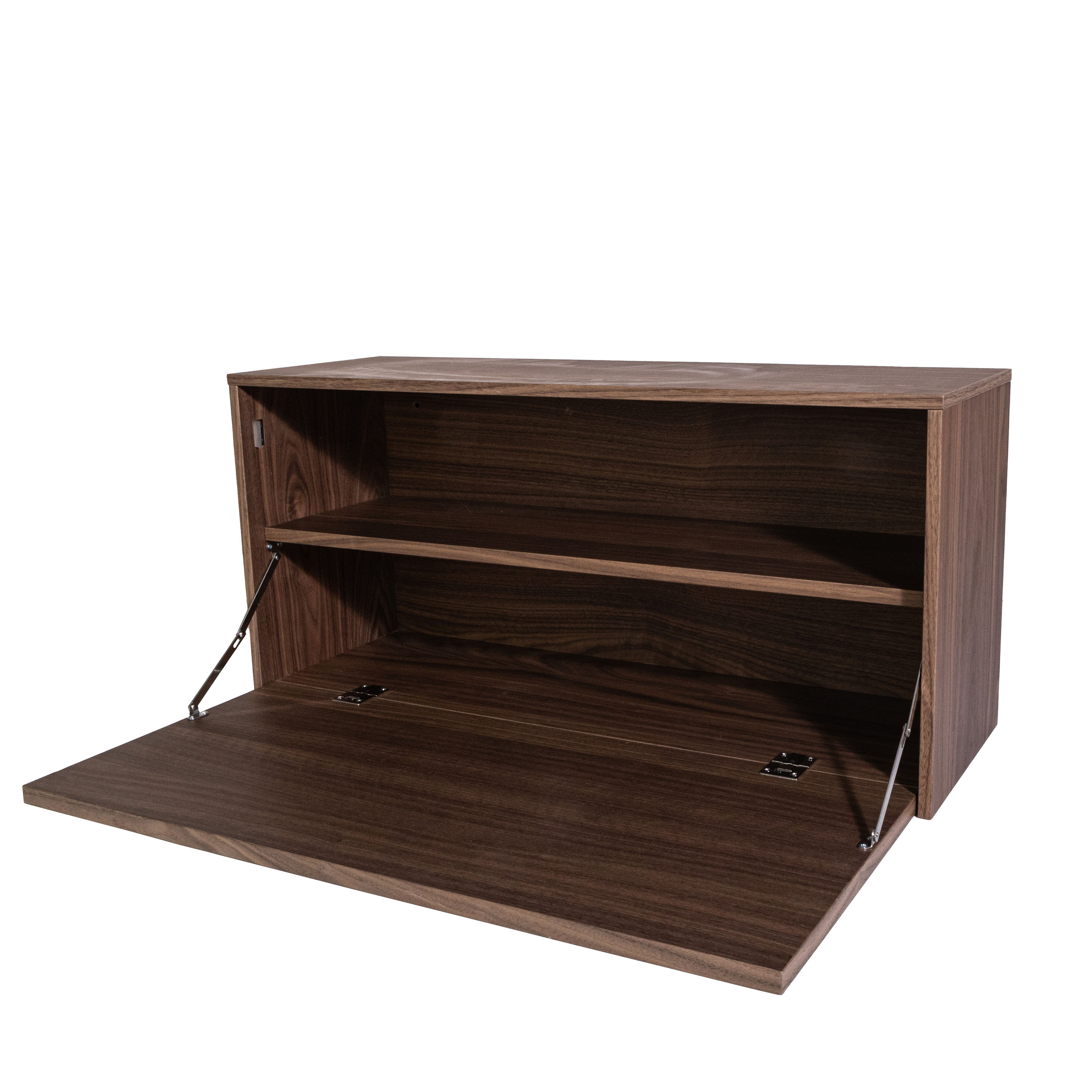 Maze Pythagoras Wandschrank Walnuss 27x80