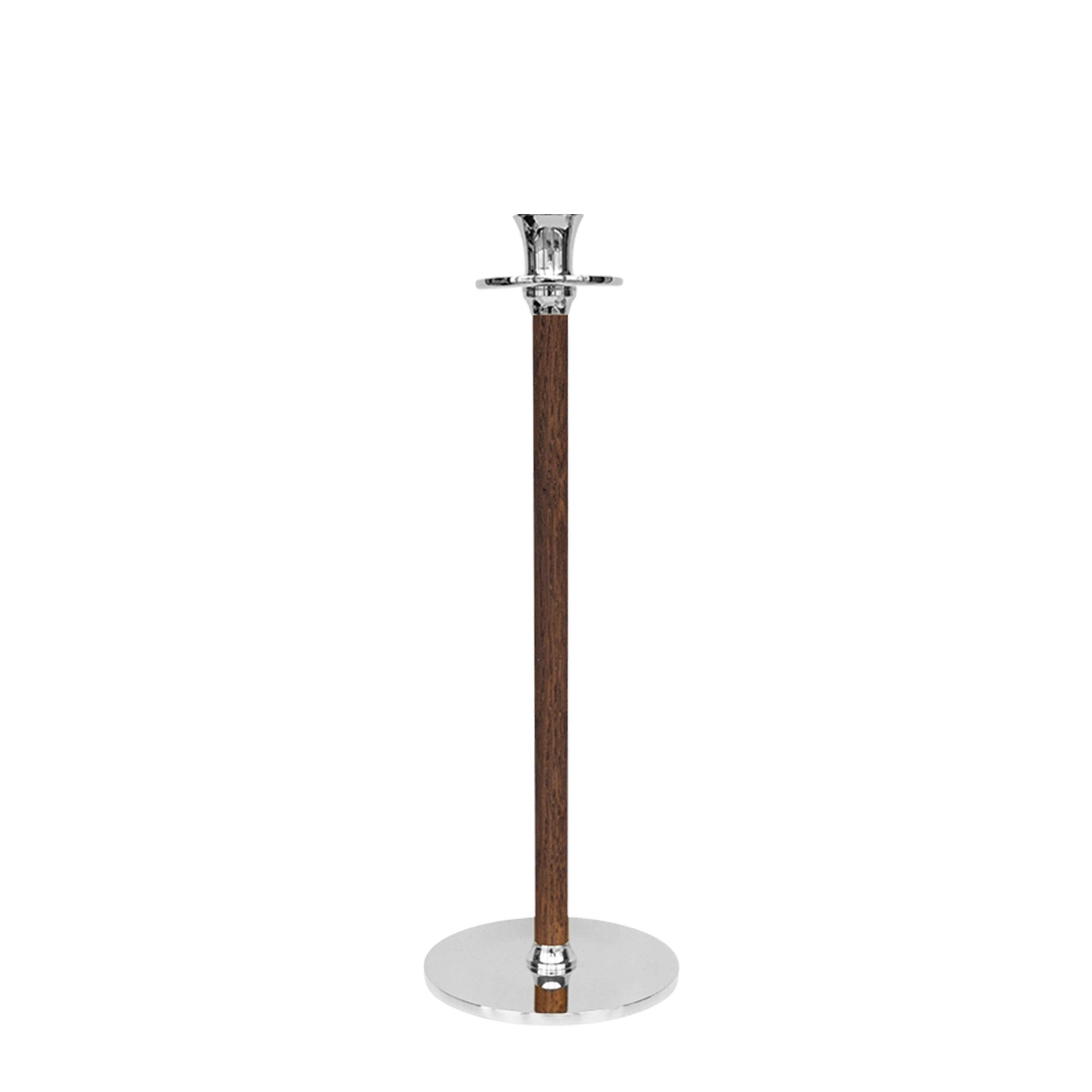 Ljusstake Alto Basso Silver 35cm 