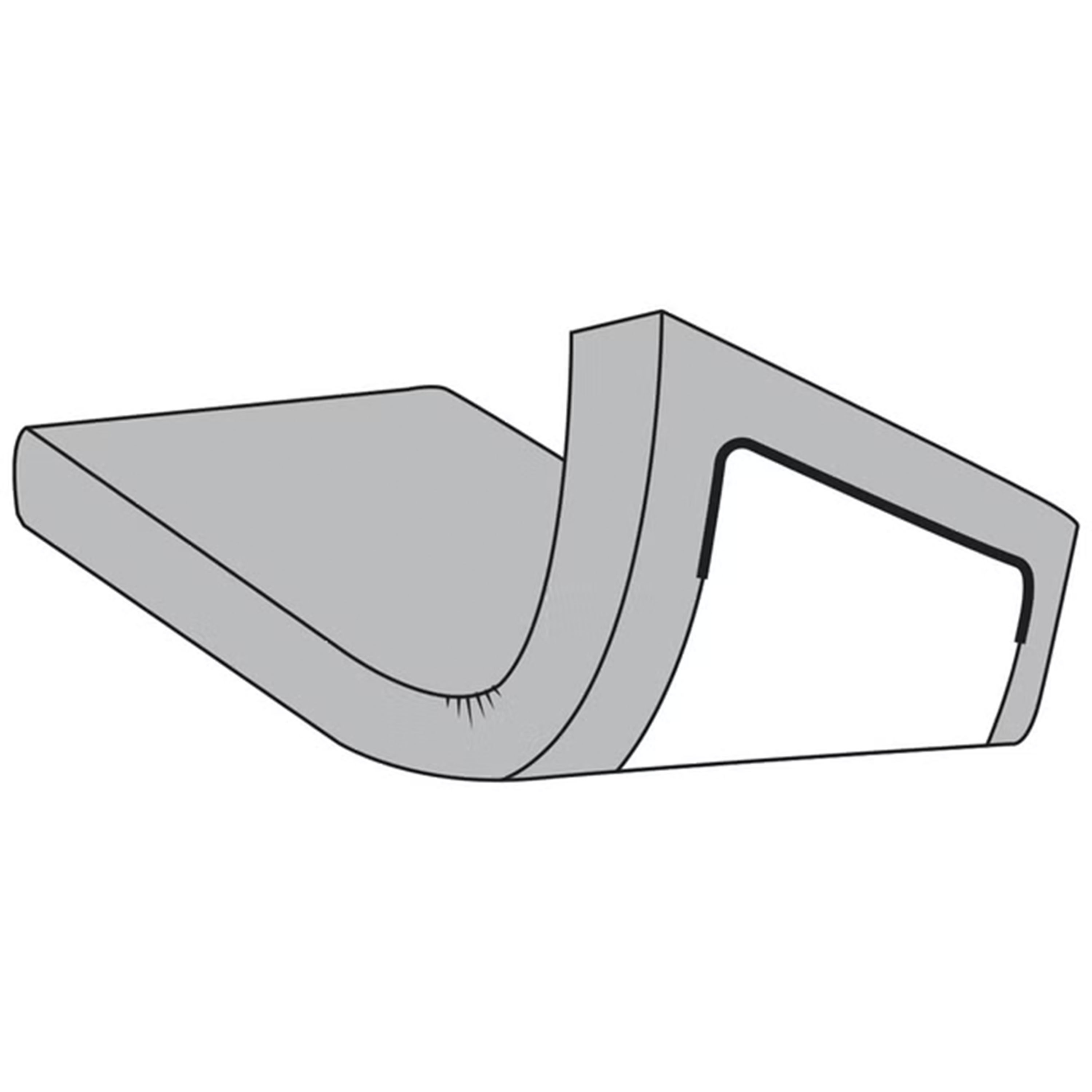 Høie Kuvertsytt Lakan Satin Beige 90x200