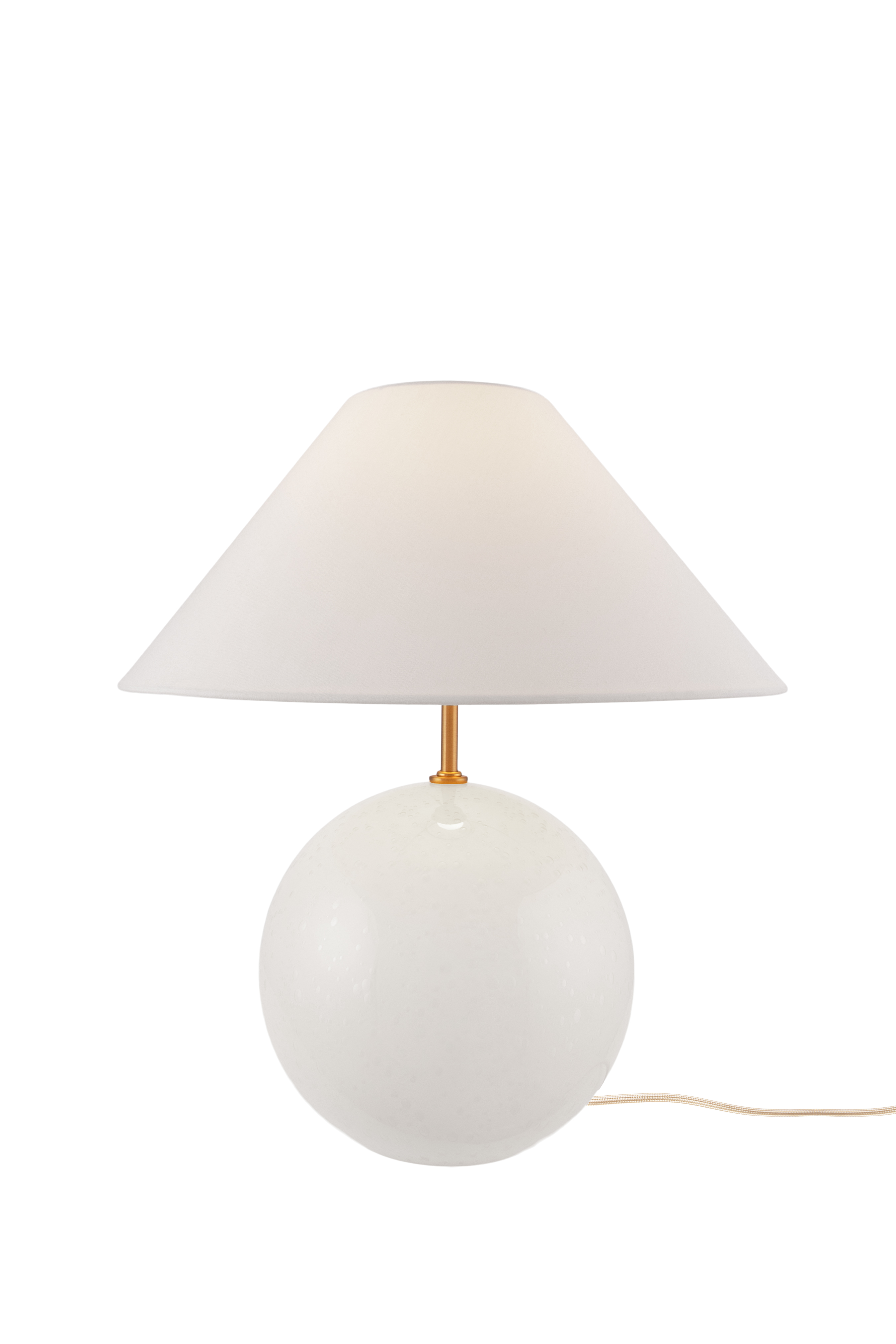 Globen Lighting Iris Bordslampa Vit 35cm