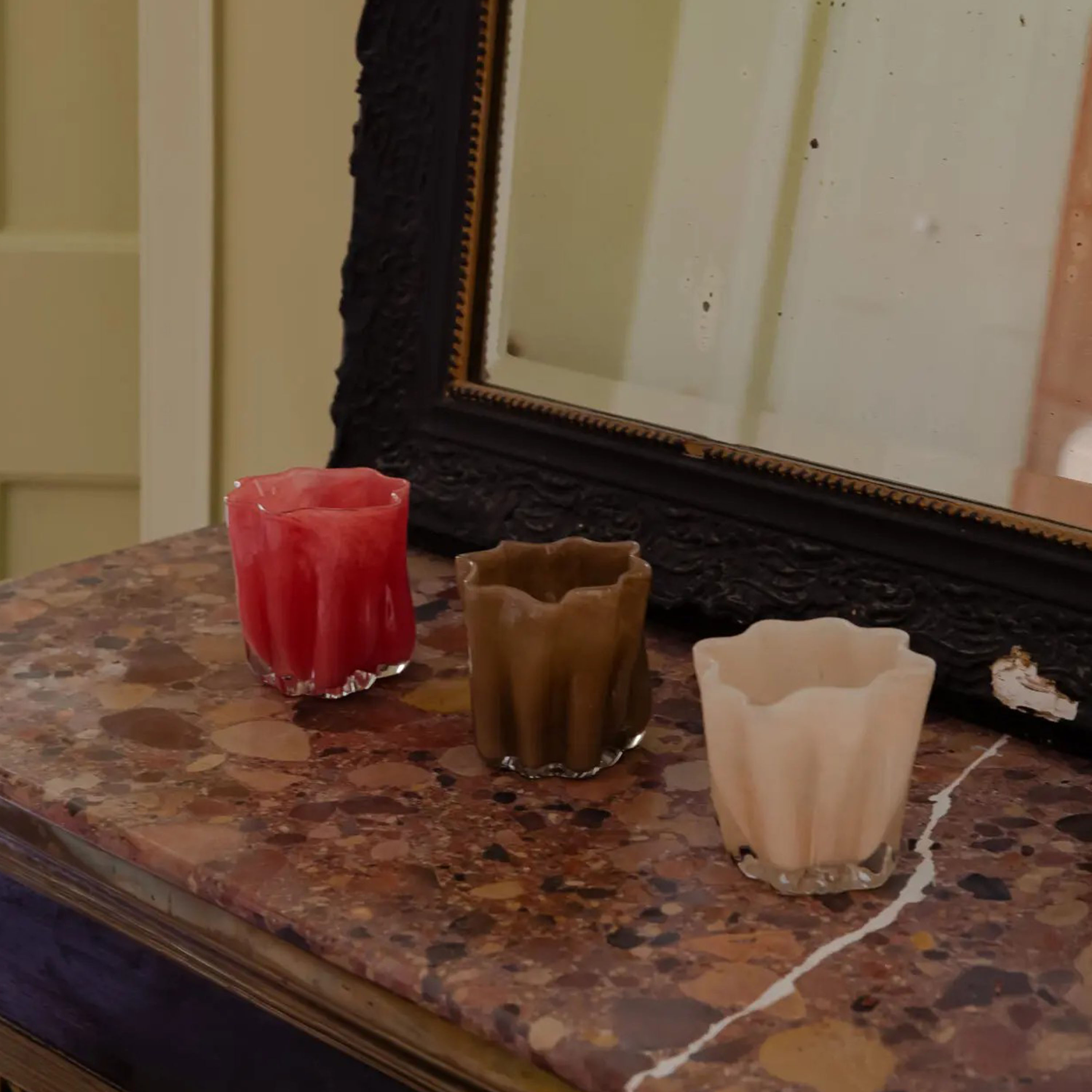 Olsson &amp; Jensen Tess Ljuslykta Benvit 11cm