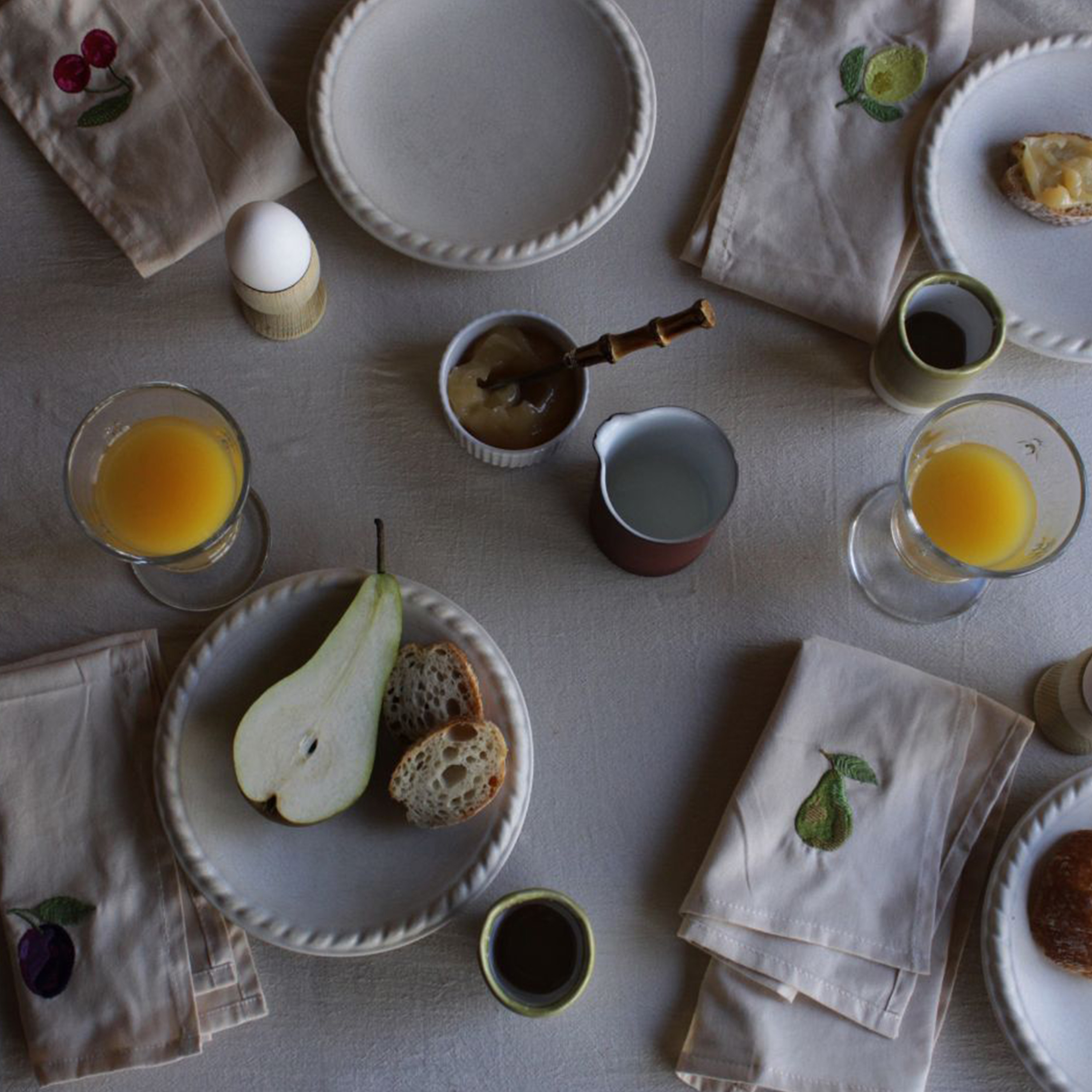 Midnatt Tutti Frutti Serviett 4-pakning