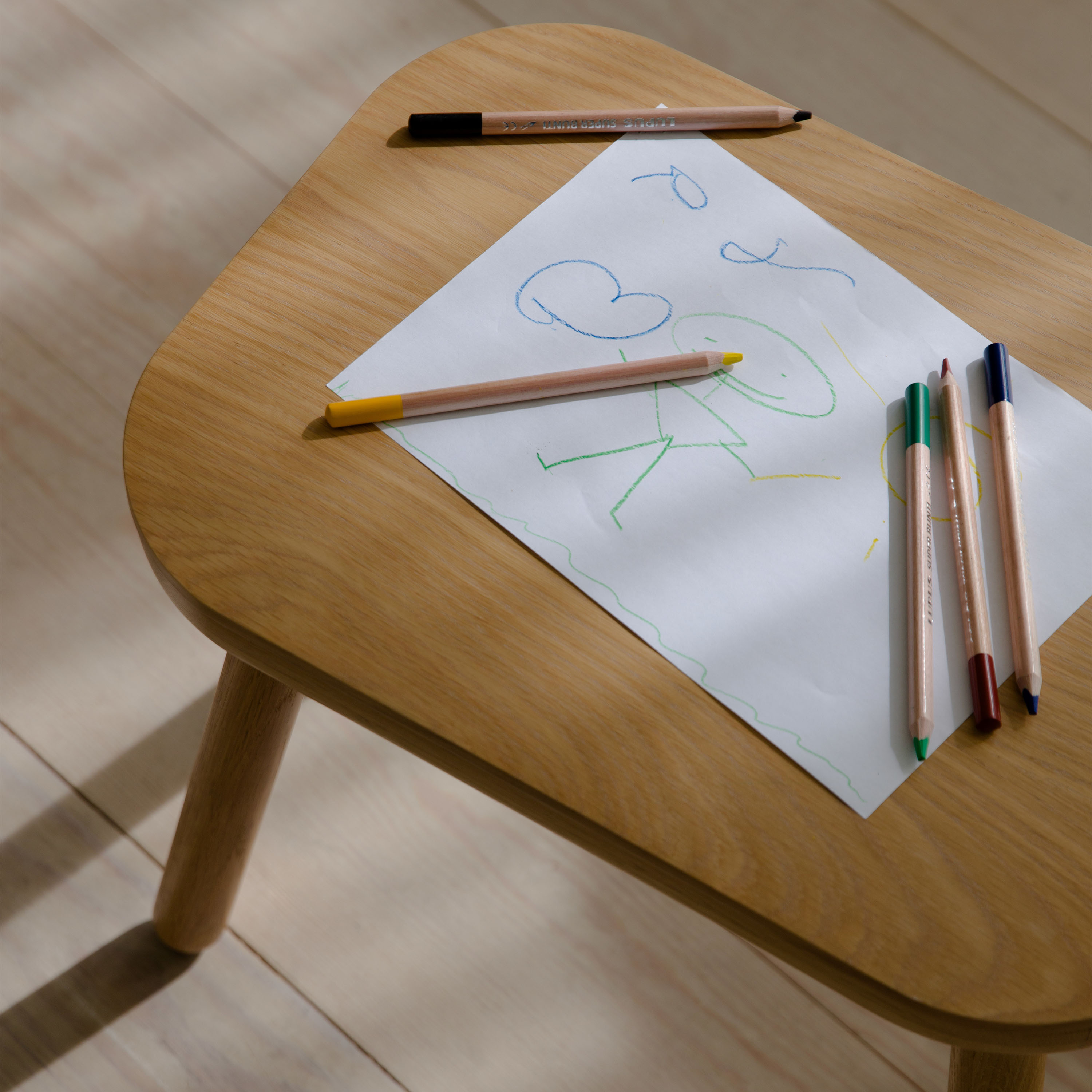 Umage Paff Sidobord Oak Tall