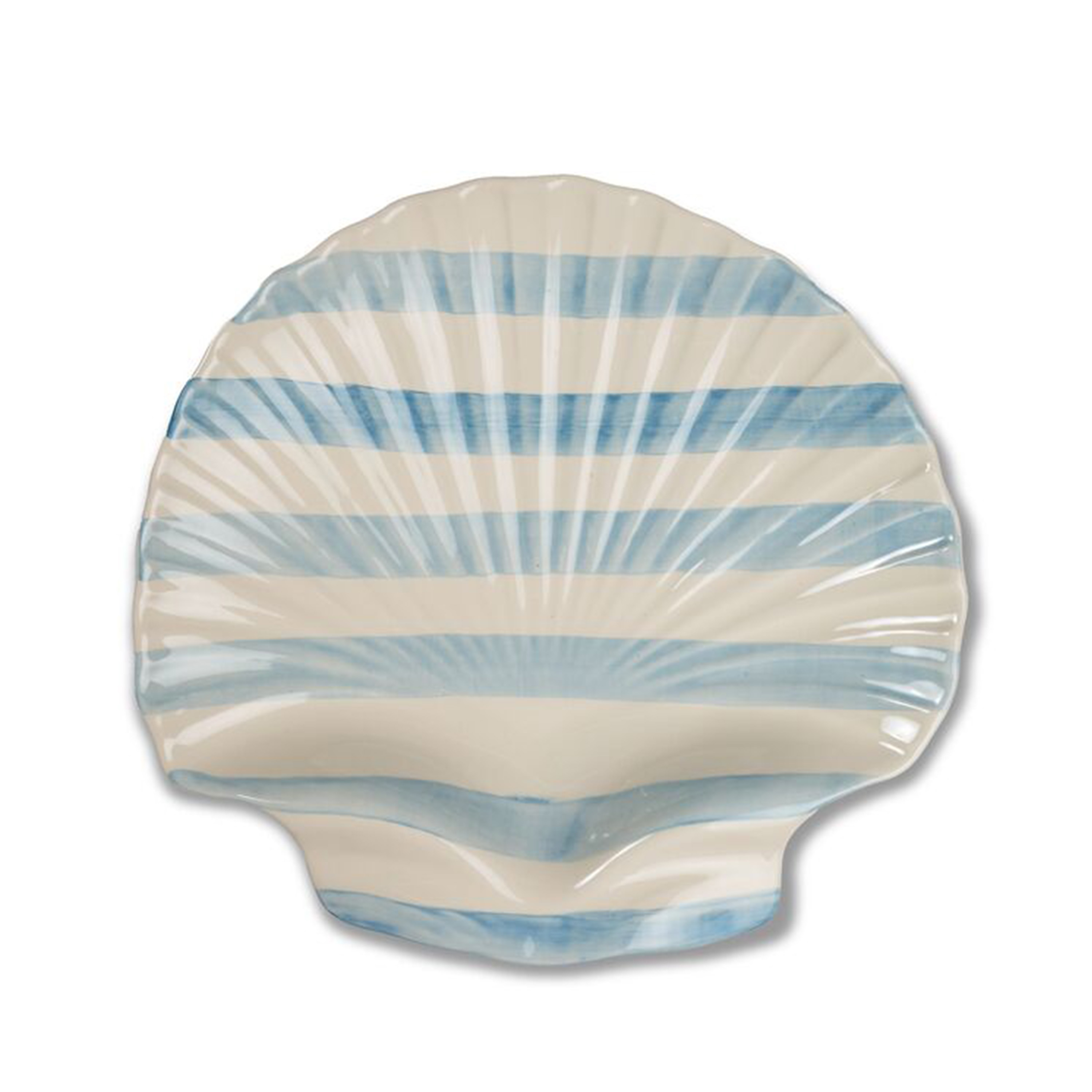 Armona Uppläggningsfat Ljusblå/vit Ø32