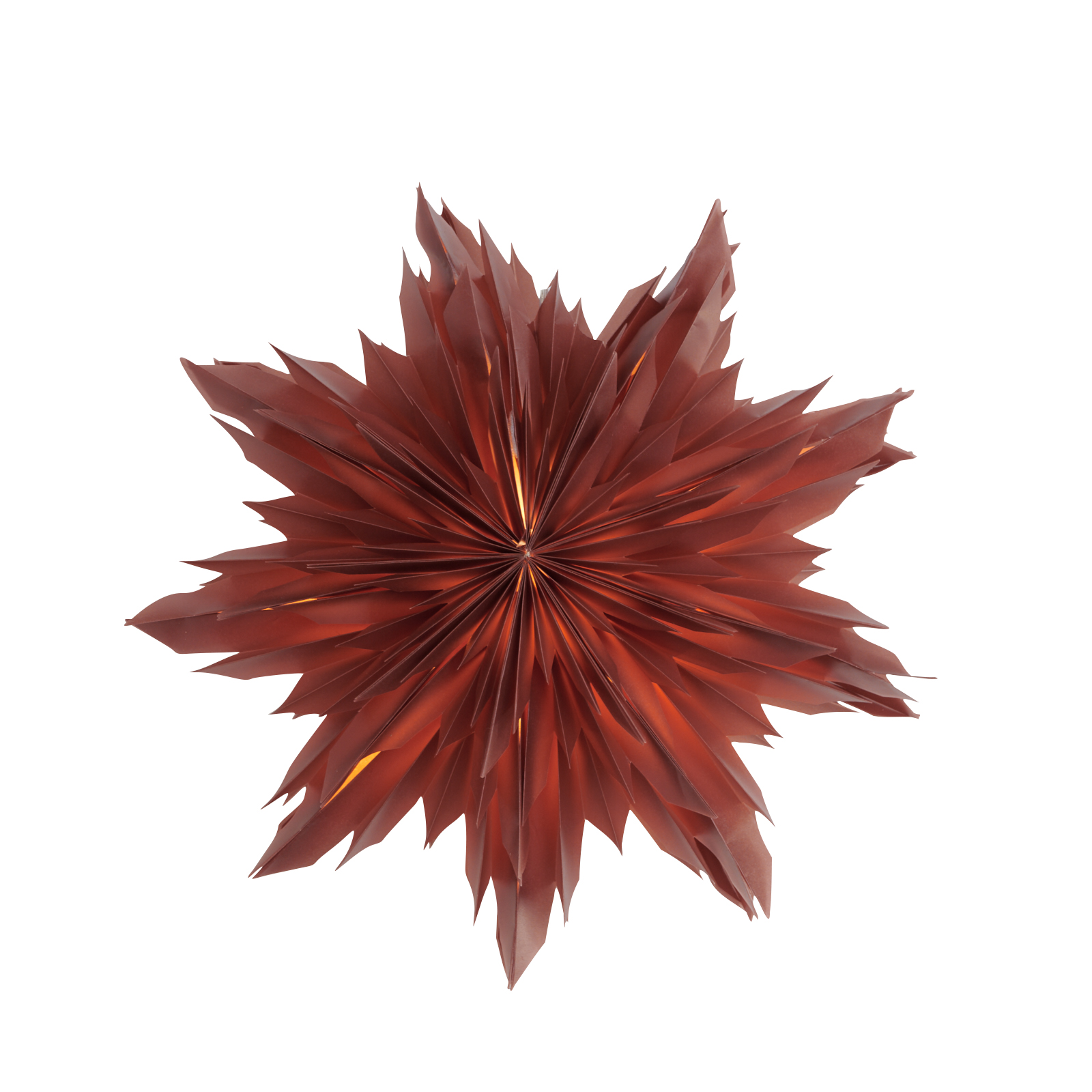 Watt &amp; Veke Oslo Joulutähti Red Orchre 44cm