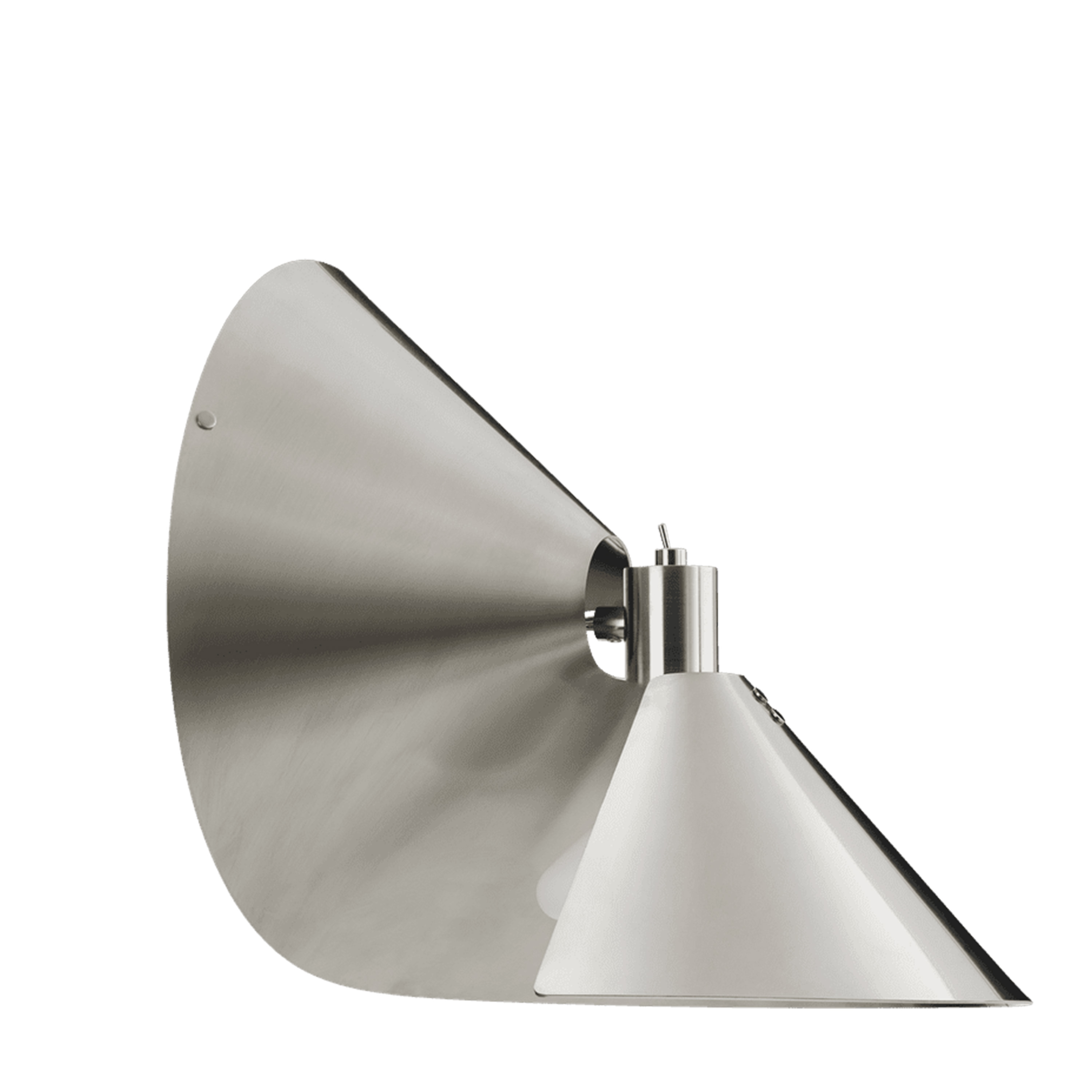 Frandsen - Peel Vägglampa Brushed Stainless Steel - Silver