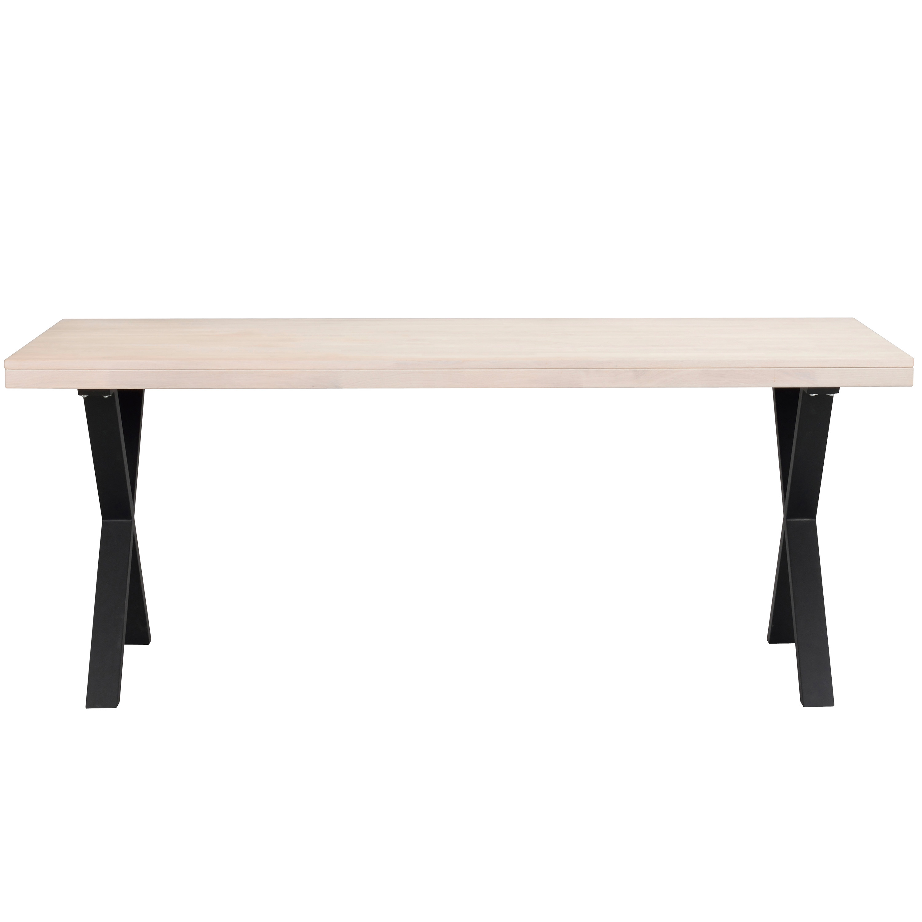 Rowico Home Brooklyn Matbord X-ben Vitpigmenterad Ek 170cm