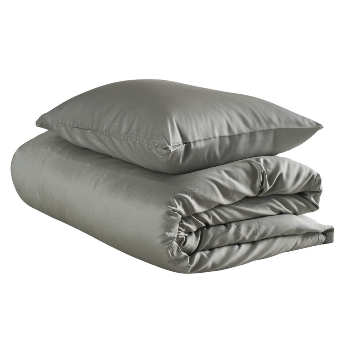 2-del Påslakanset Bambu Grön Enkel