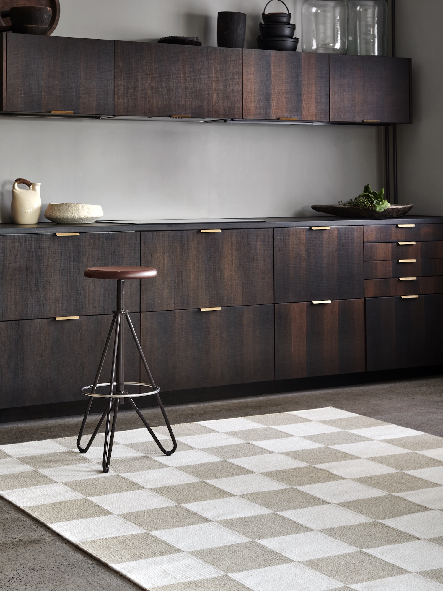 Classic Collection Square Wollteppich Weiß/Natur 200x300