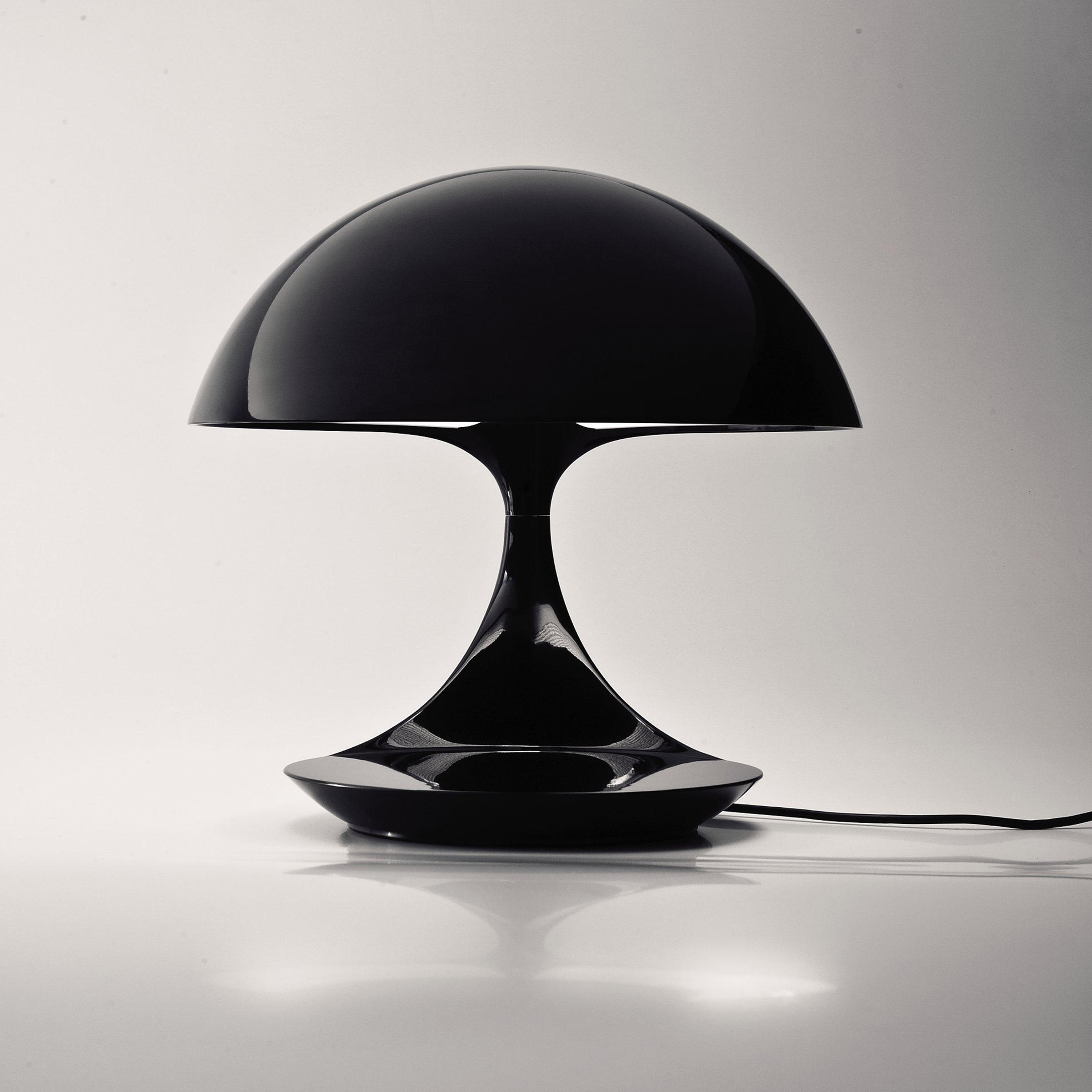 Martinelli Luce Cobra Tischlampe Glossy Black