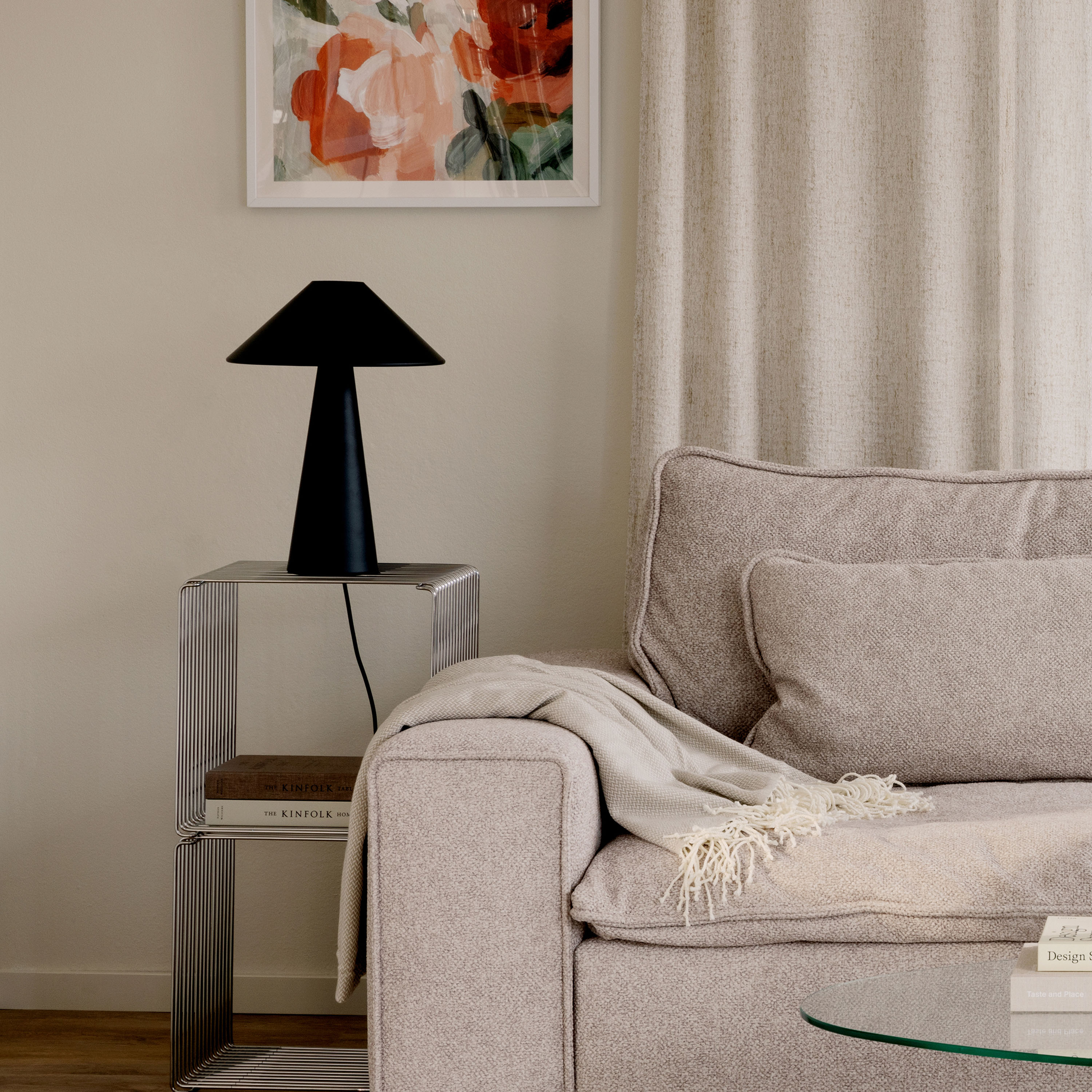 Globen Lighting Cannes Tischlampe Schwarz