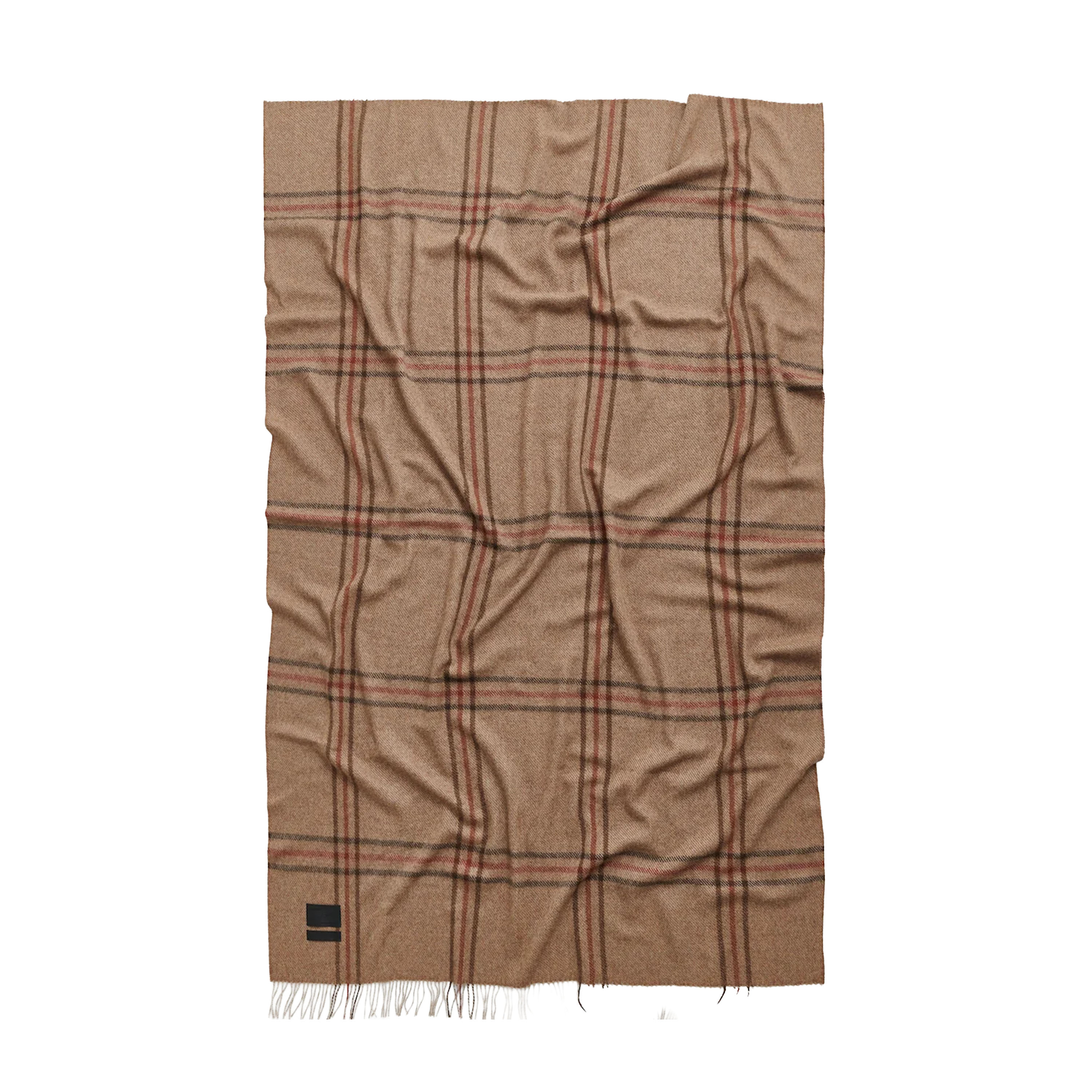 Princess Pläd Alpaca Cinnamon Beige