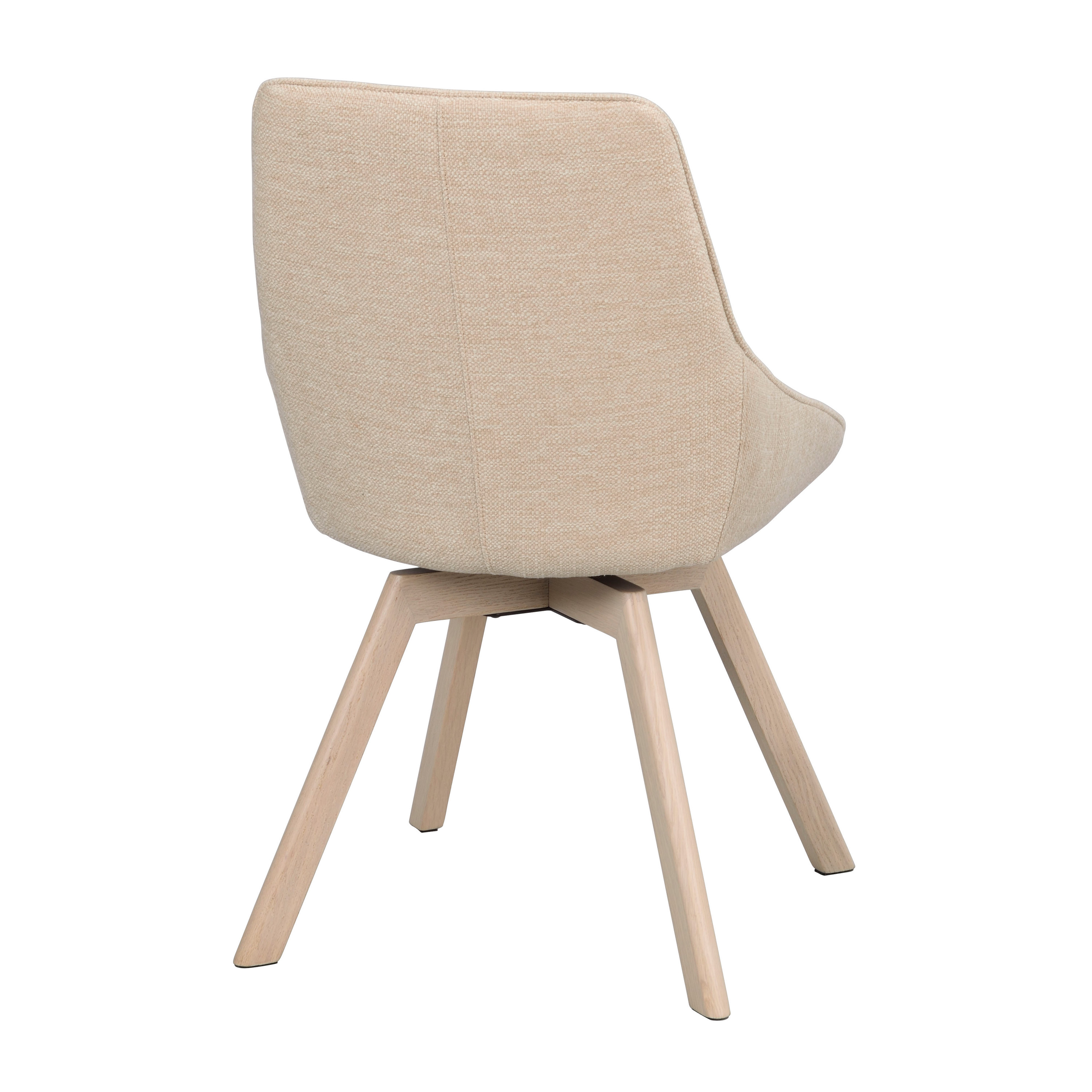 Rowico Home Alison Matstol Ljusbeige/Vitpigmenterad