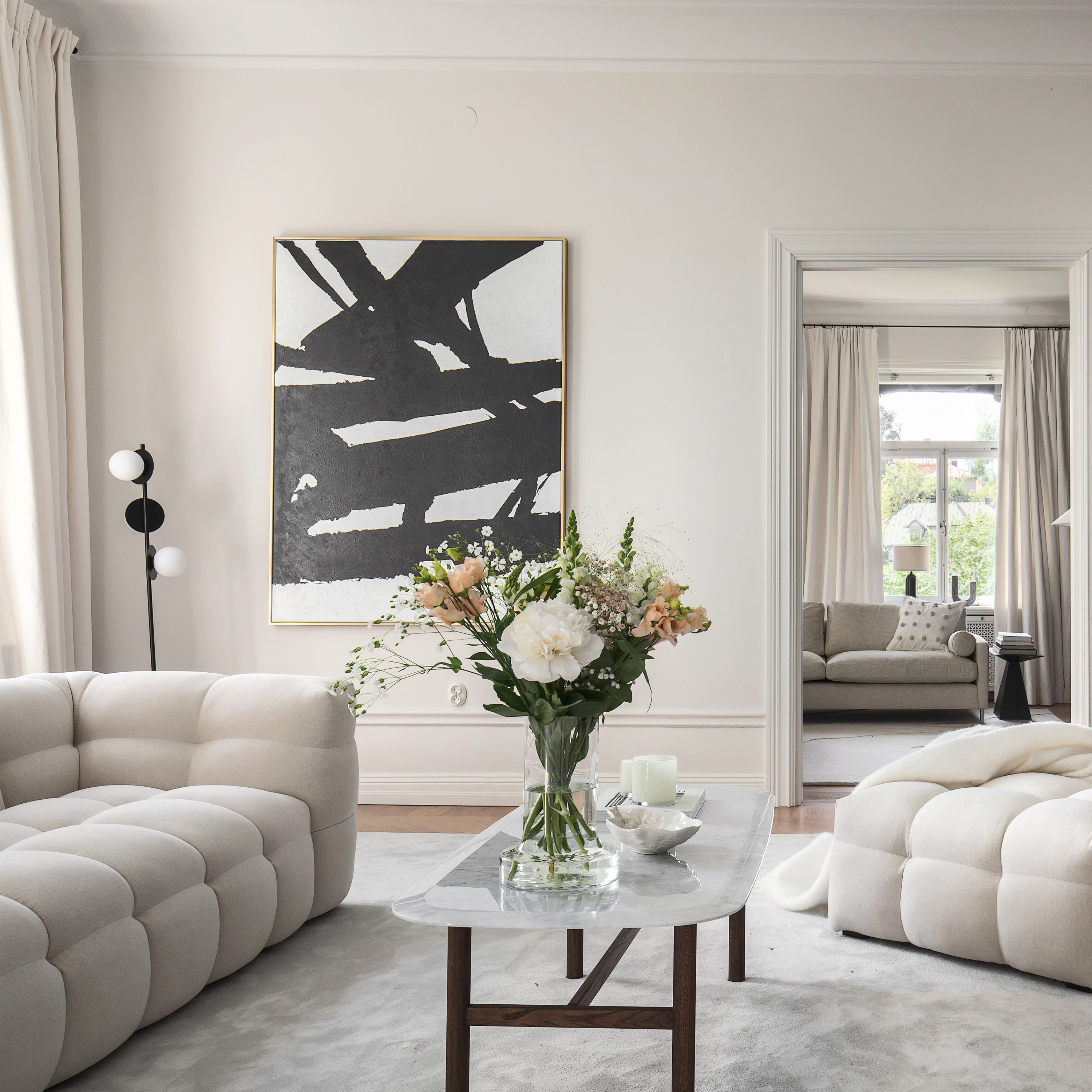 Sleepo Collection Billie 2-sits Soffa Nature