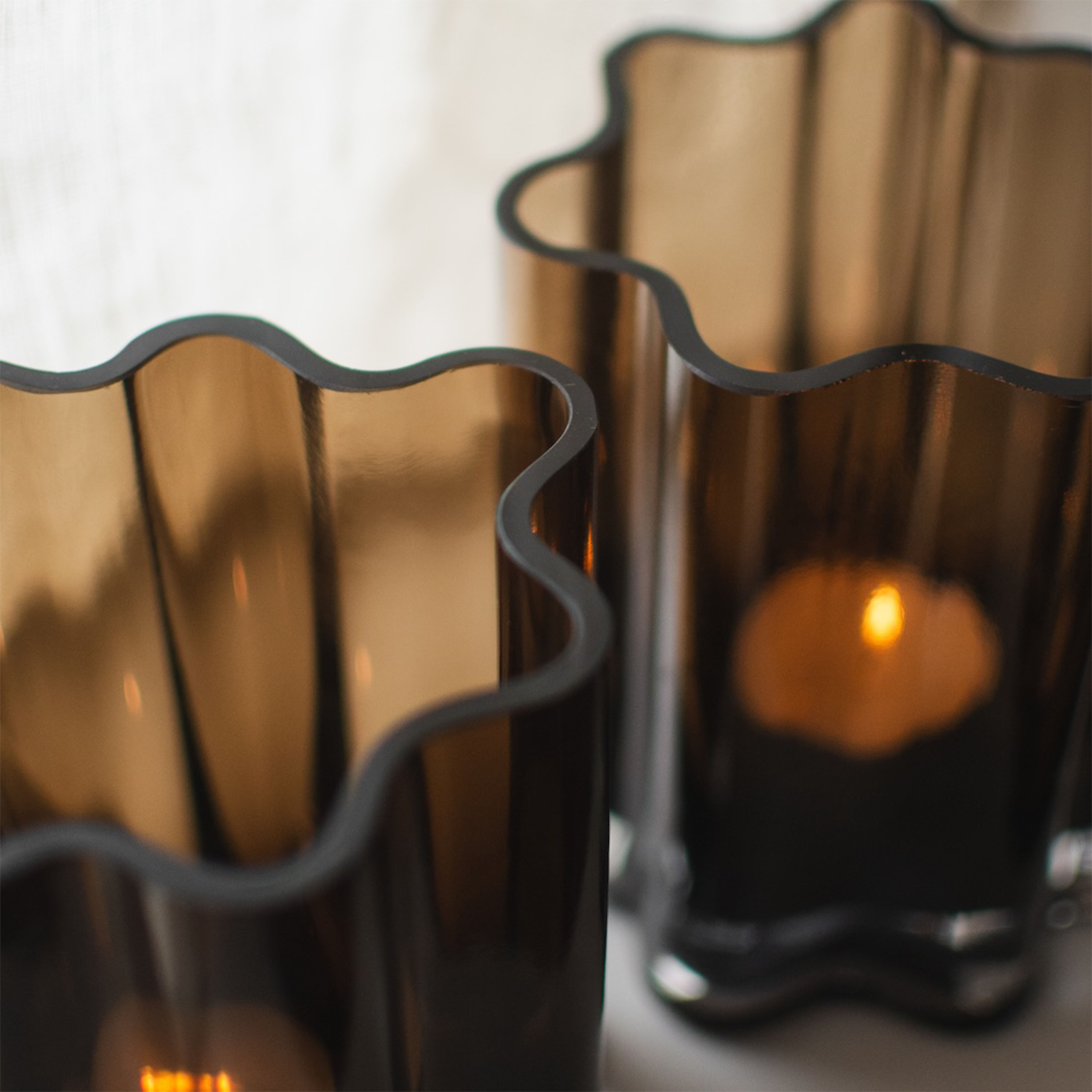 DBKD Filter Kynttilälyhty Brown 13 cm