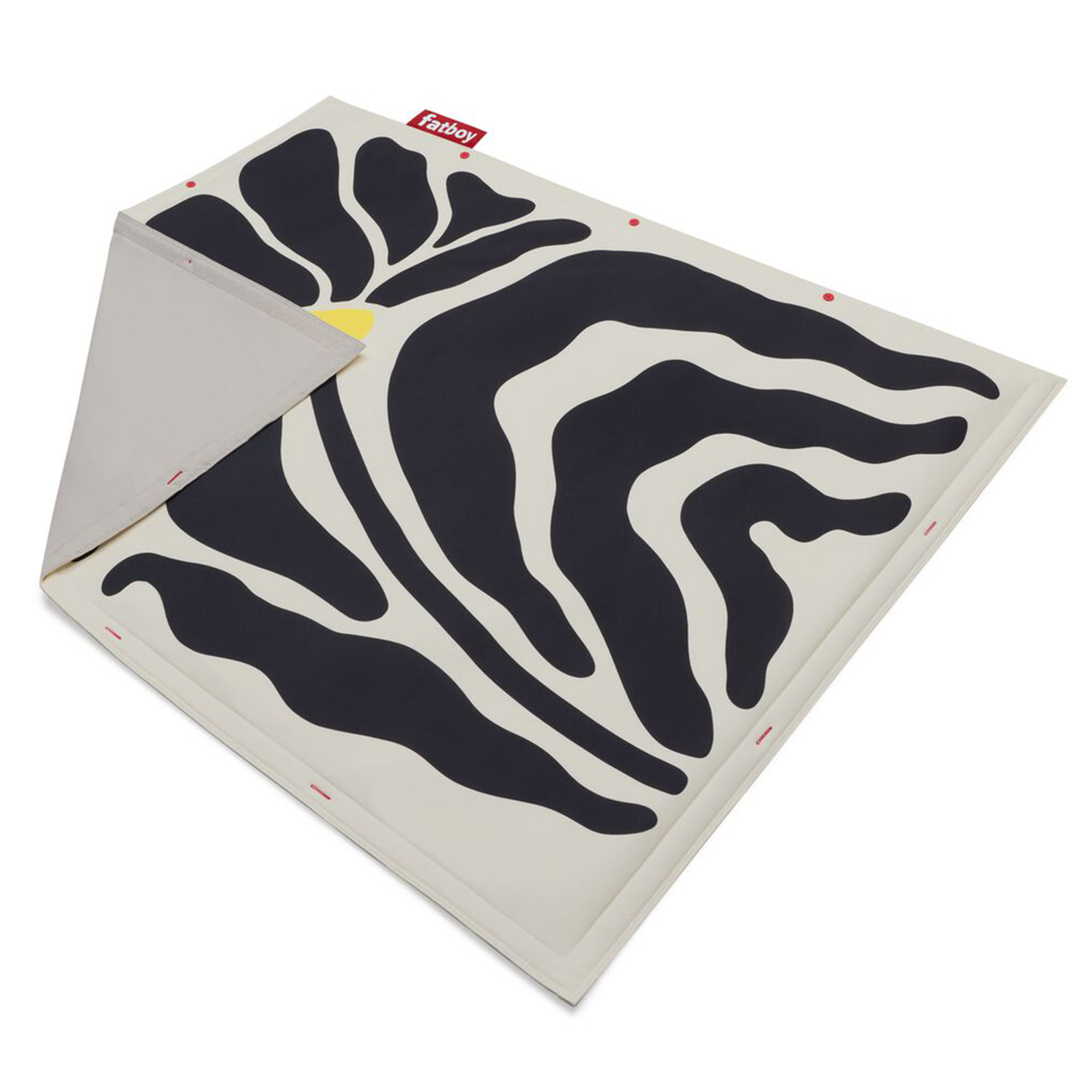 Fatboy Flying Carpet Utomhusmatta Botanic Creme/Black