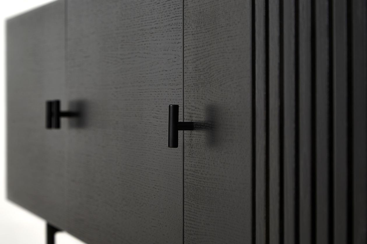 Woud Array Sideboard Black 120cm