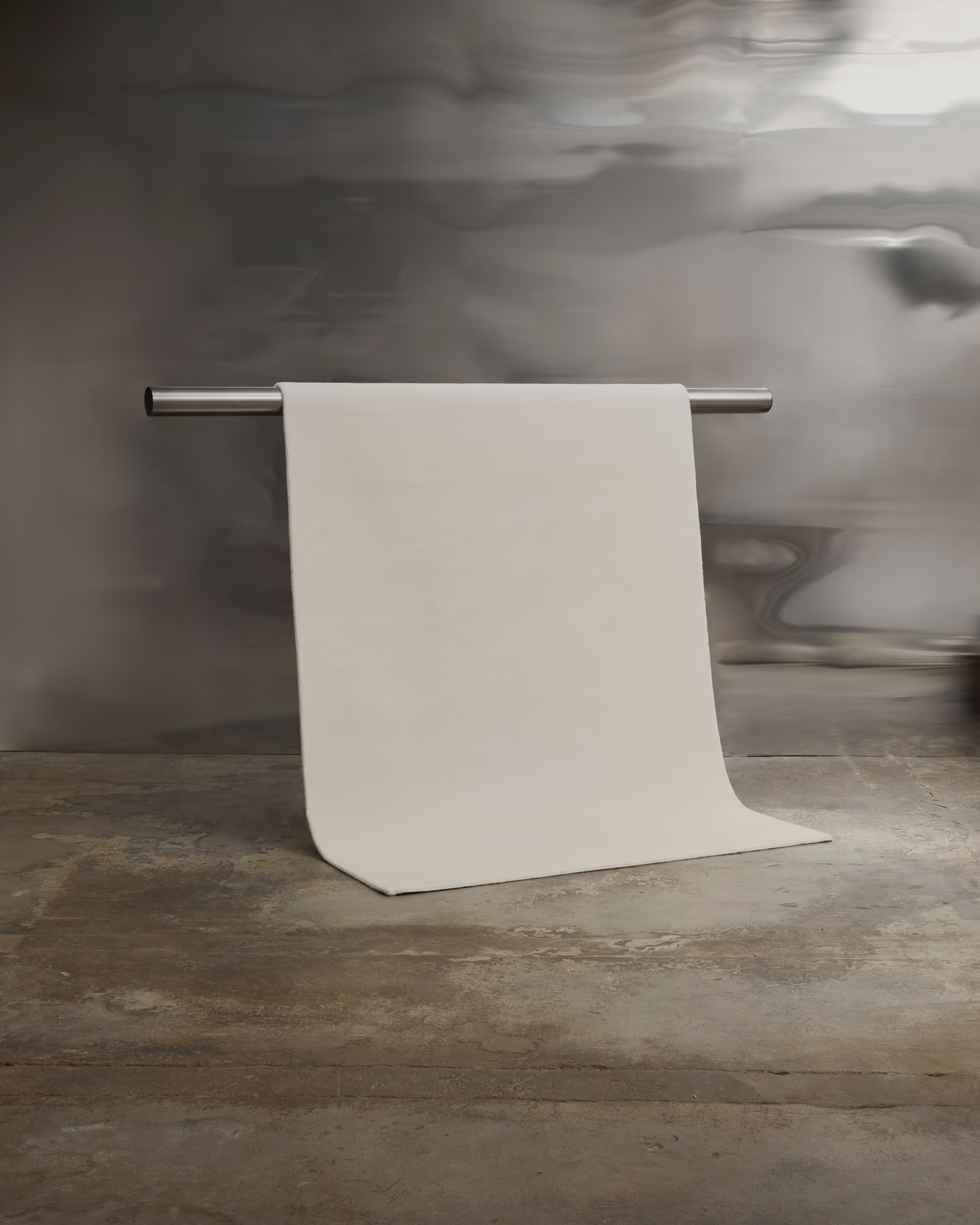 Tinted Liljehok Wollteppich Offwhite 170x240