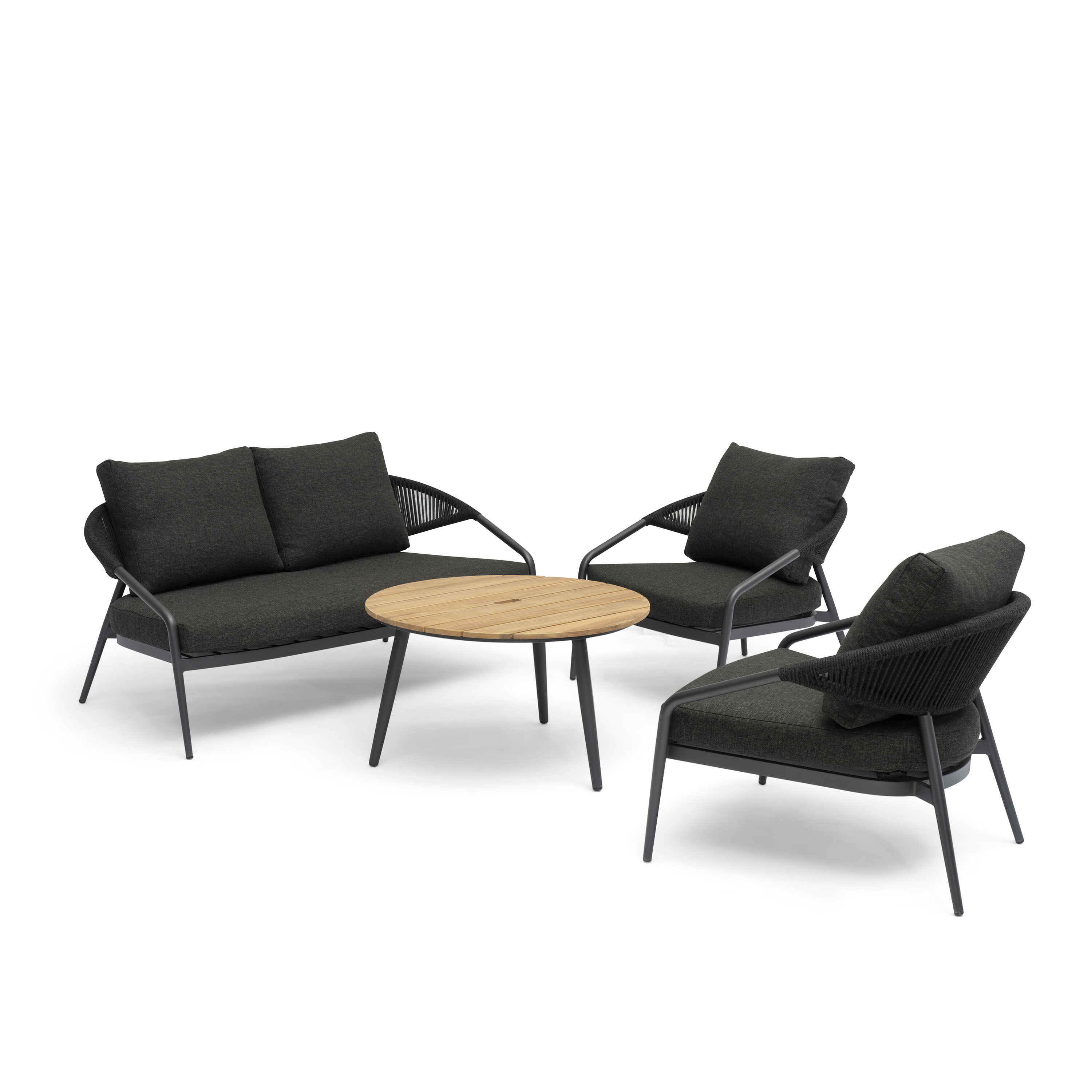 Hillerstorp Ekeryd 2-sits Soffa Antracitgrå