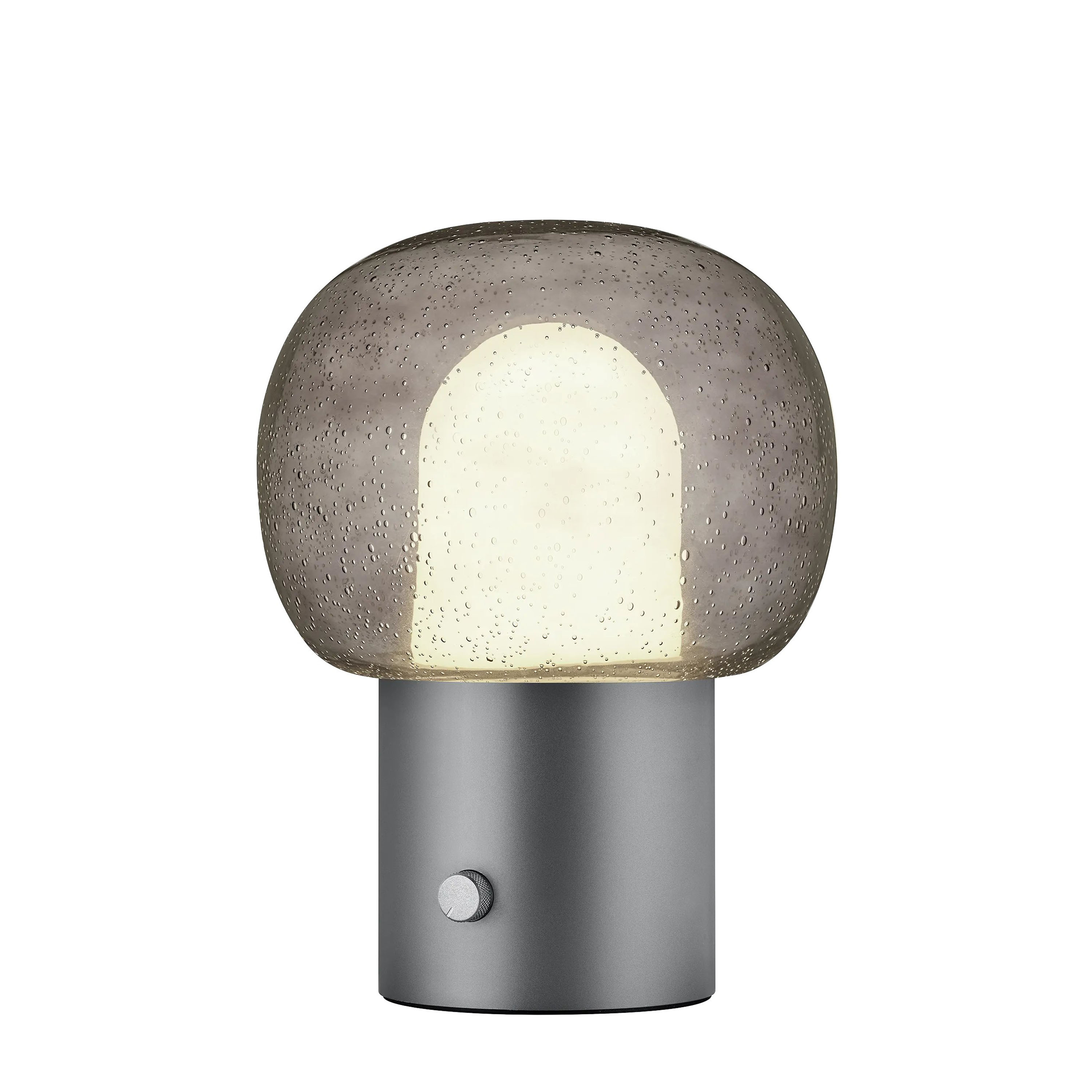 Blomus Iris Bordlampe Gunmetal/Smoke 32cm