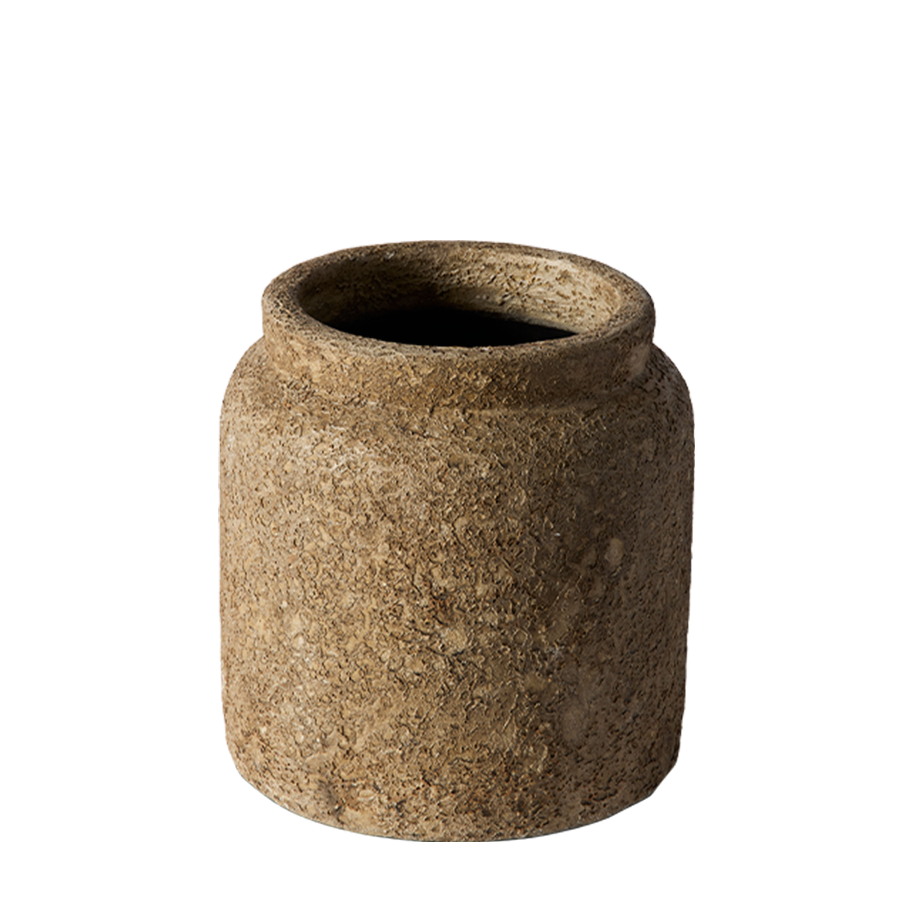 Luna Kruka Beige Terracotta Ø28