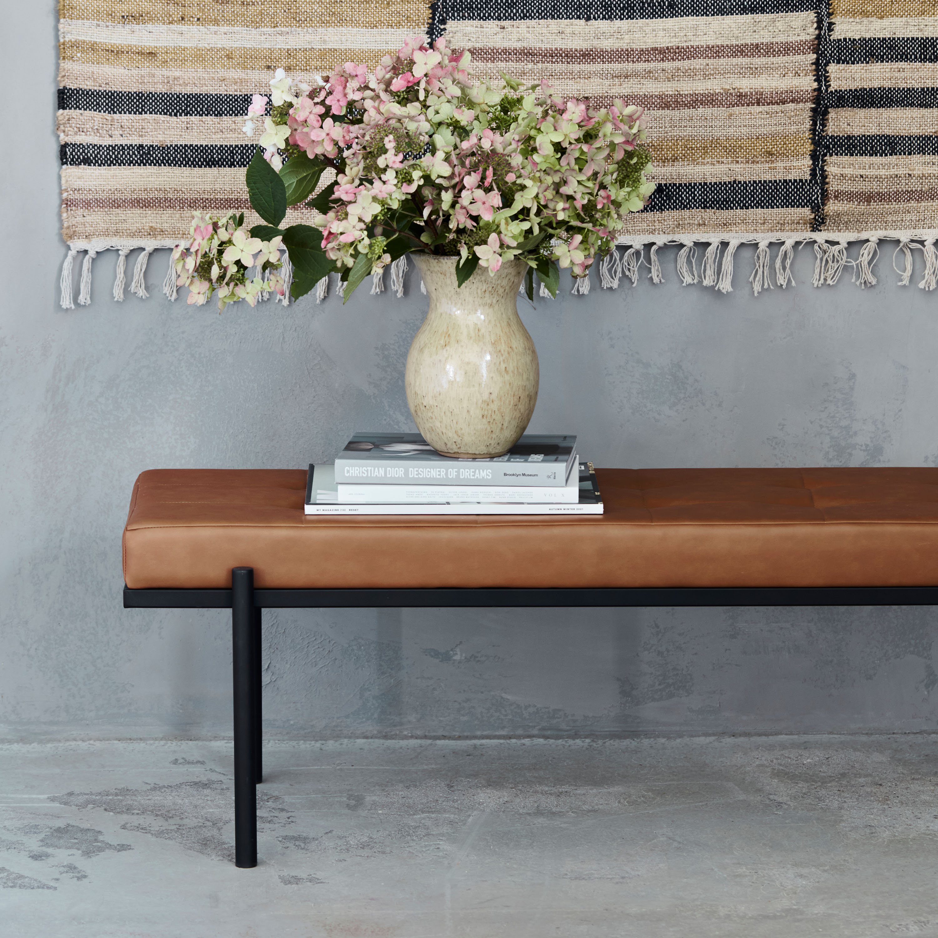 House Doctor Lao Penkki Kullanruskea 160 cm