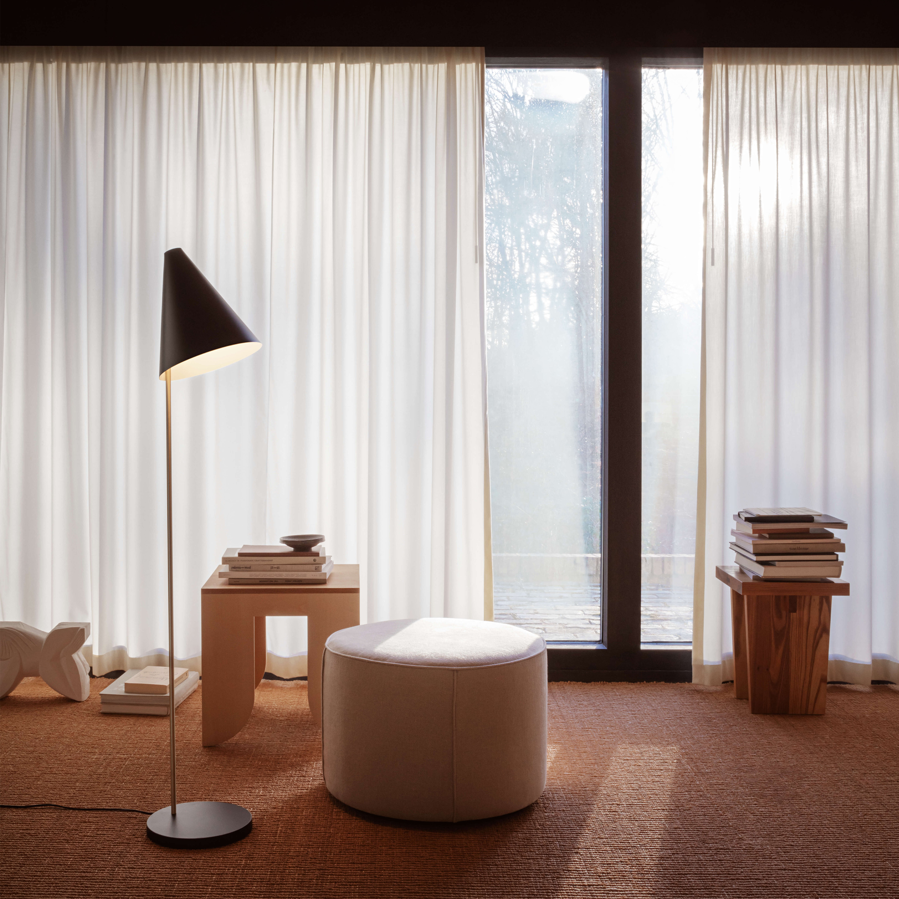 LYFA Mosaik Gulvlampe Black 135cm