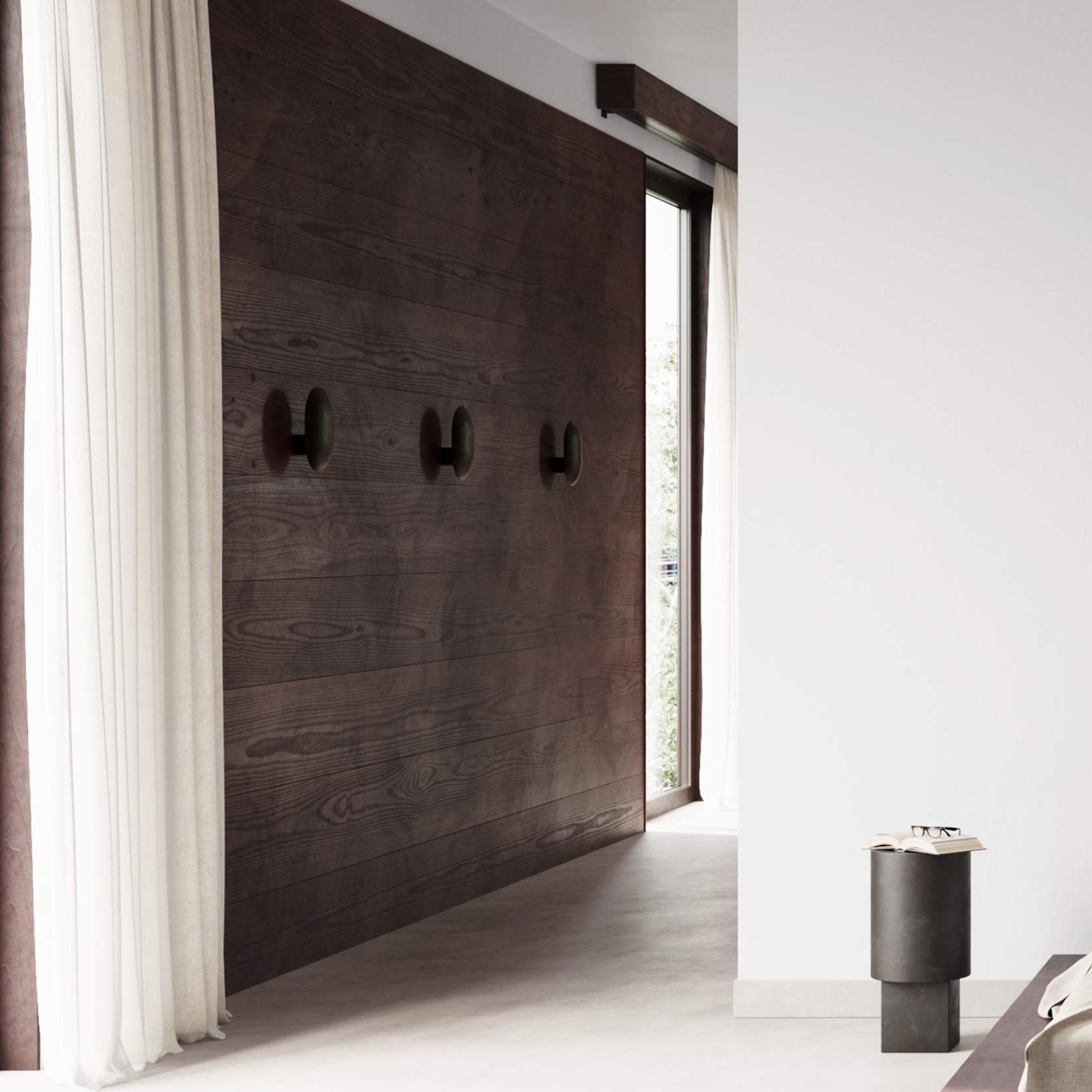 101 Copenhagen Clam Vegglampe Bronse